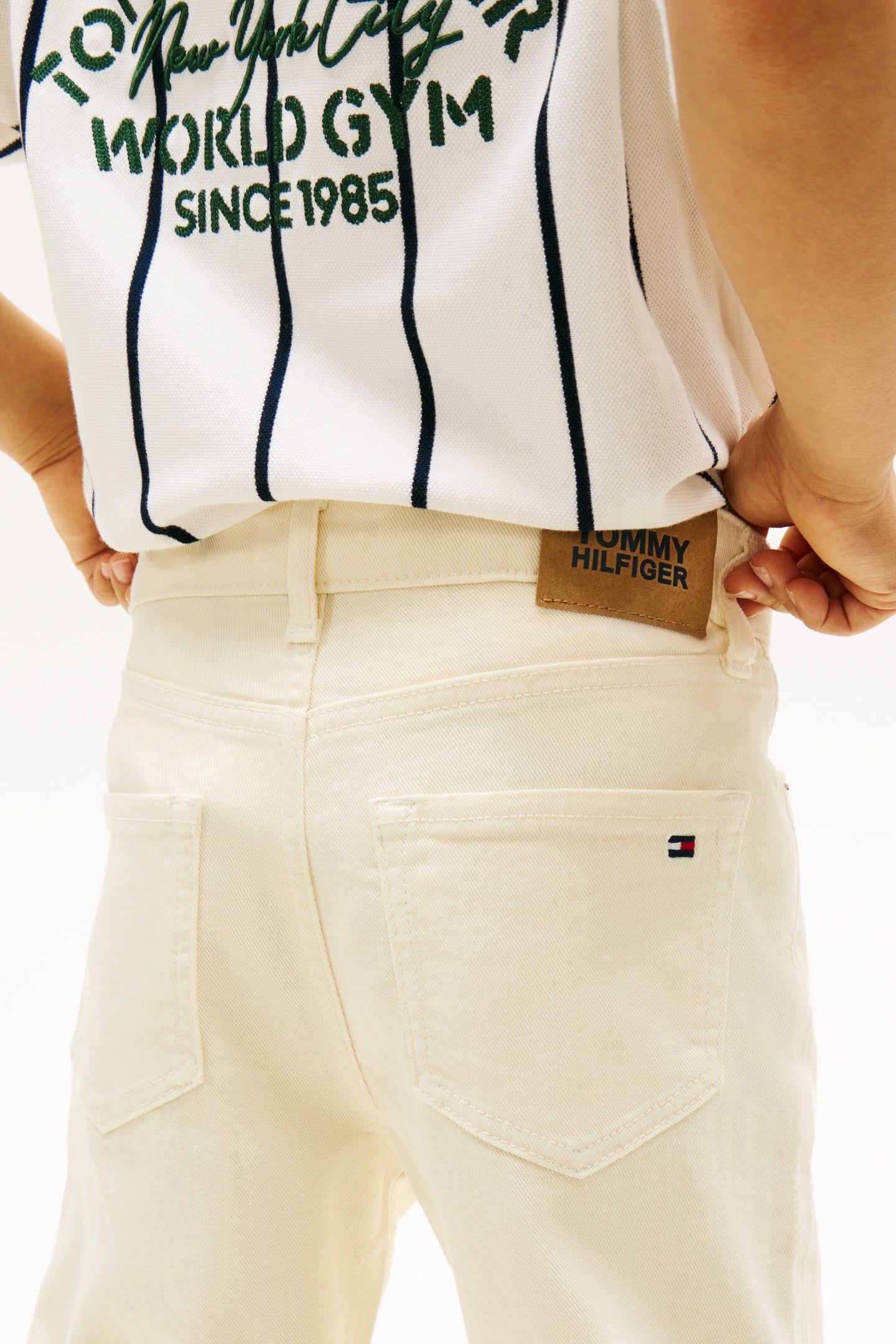 BOYS RELAXED ECRU JEANS ECRU 5