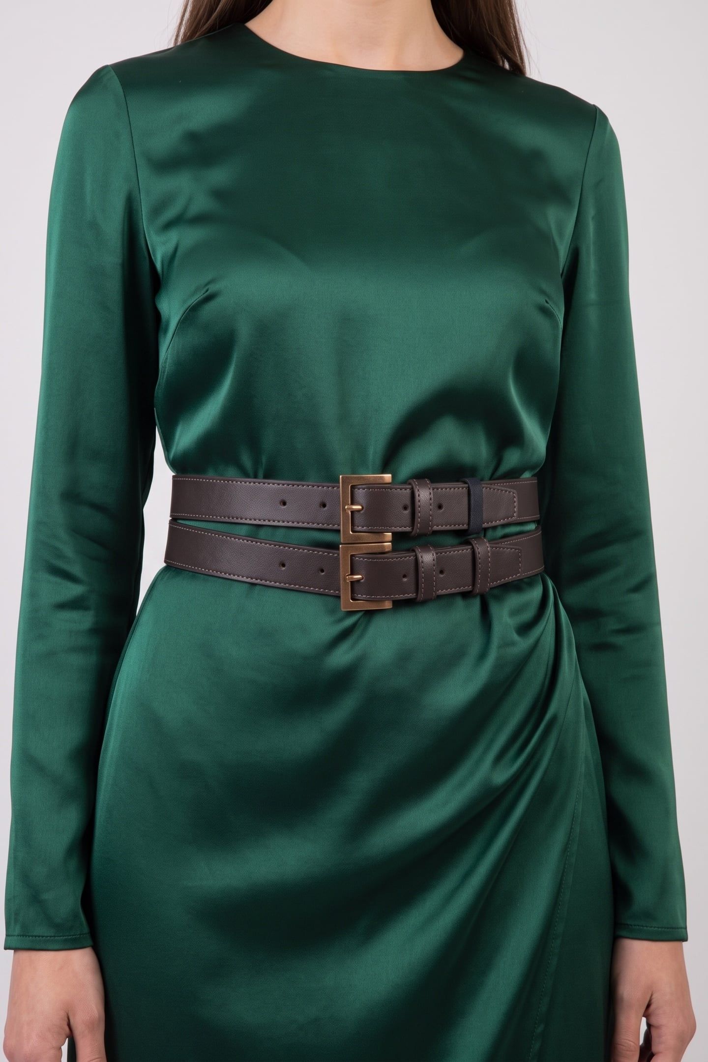 HIGH WAIST BELT CHOCOLATE BROWNIE 1