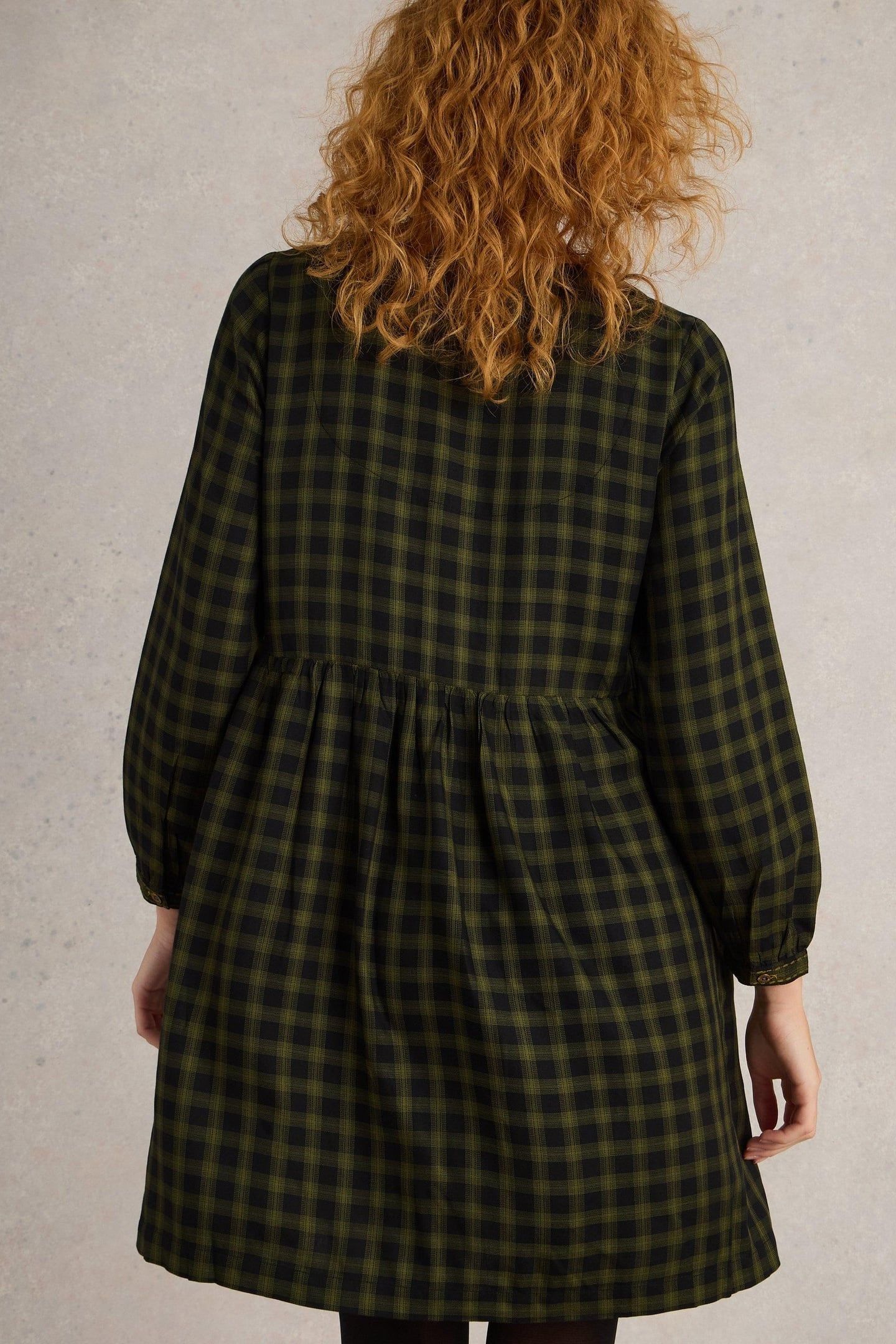PENELOPE DRESS GREEN MULTI 4