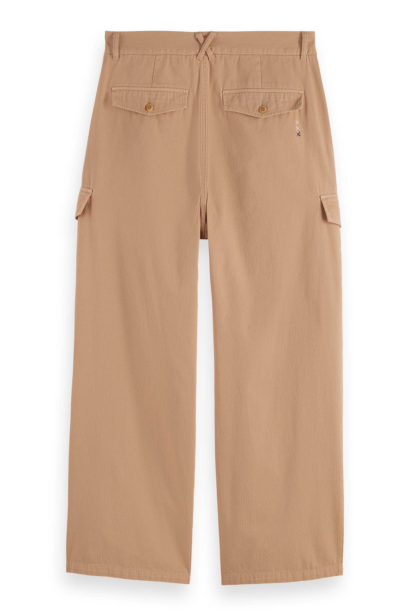 DAZE - GARMENT-DYED HERRINGBONE CARGO PANT SOFT CAMEL 5