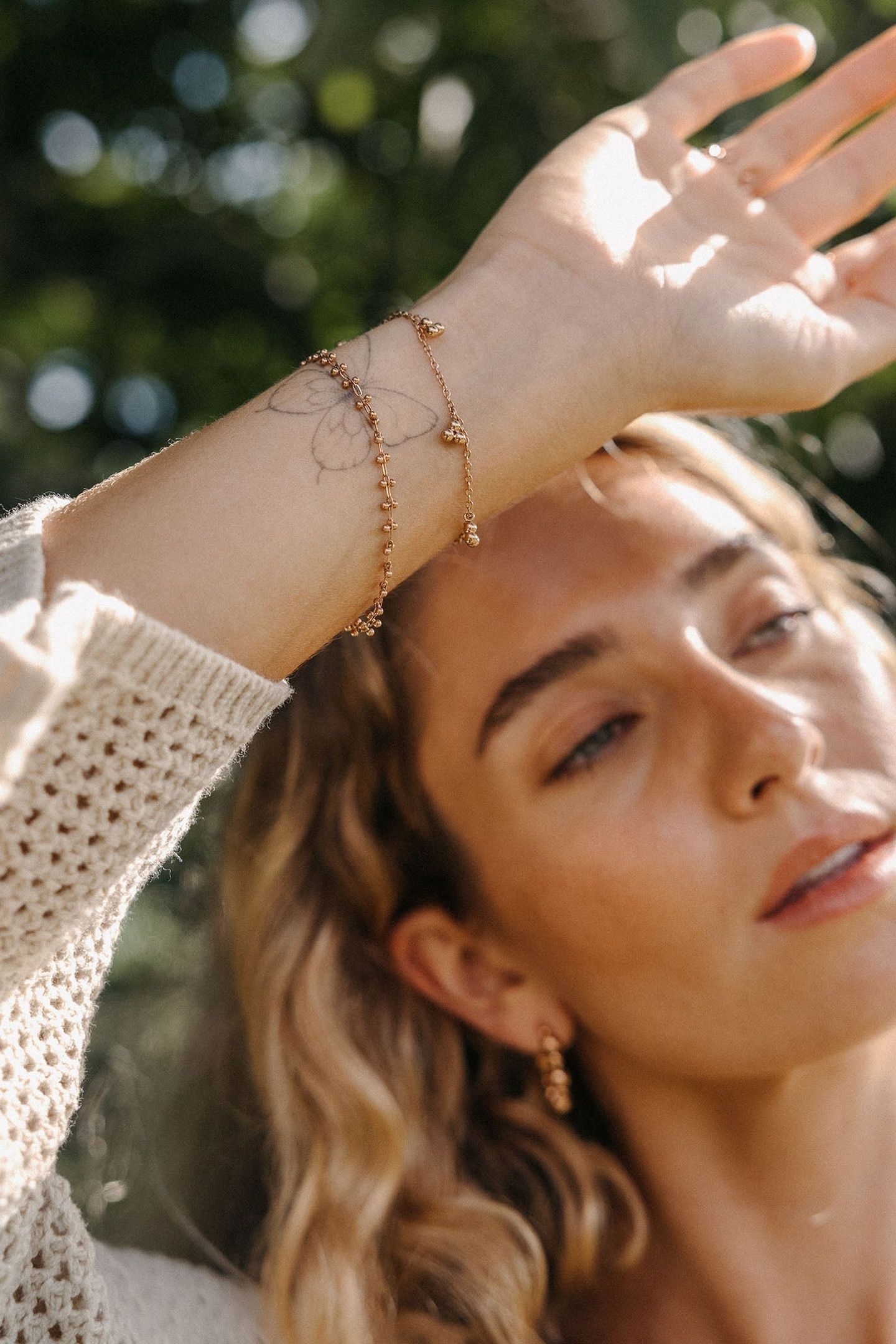 SEED ARMBAND GOLD 7