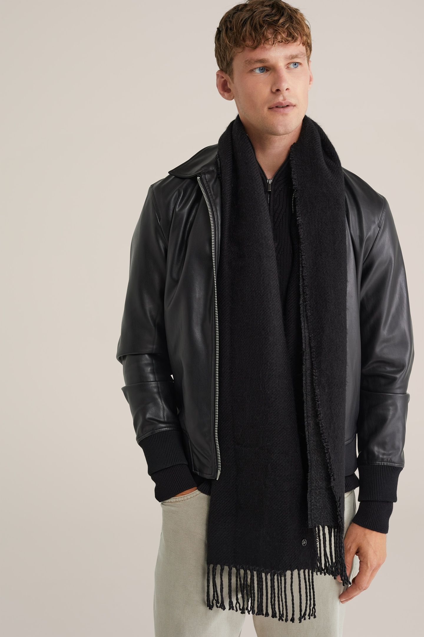 SCARF OUTDOOR BLACK 1