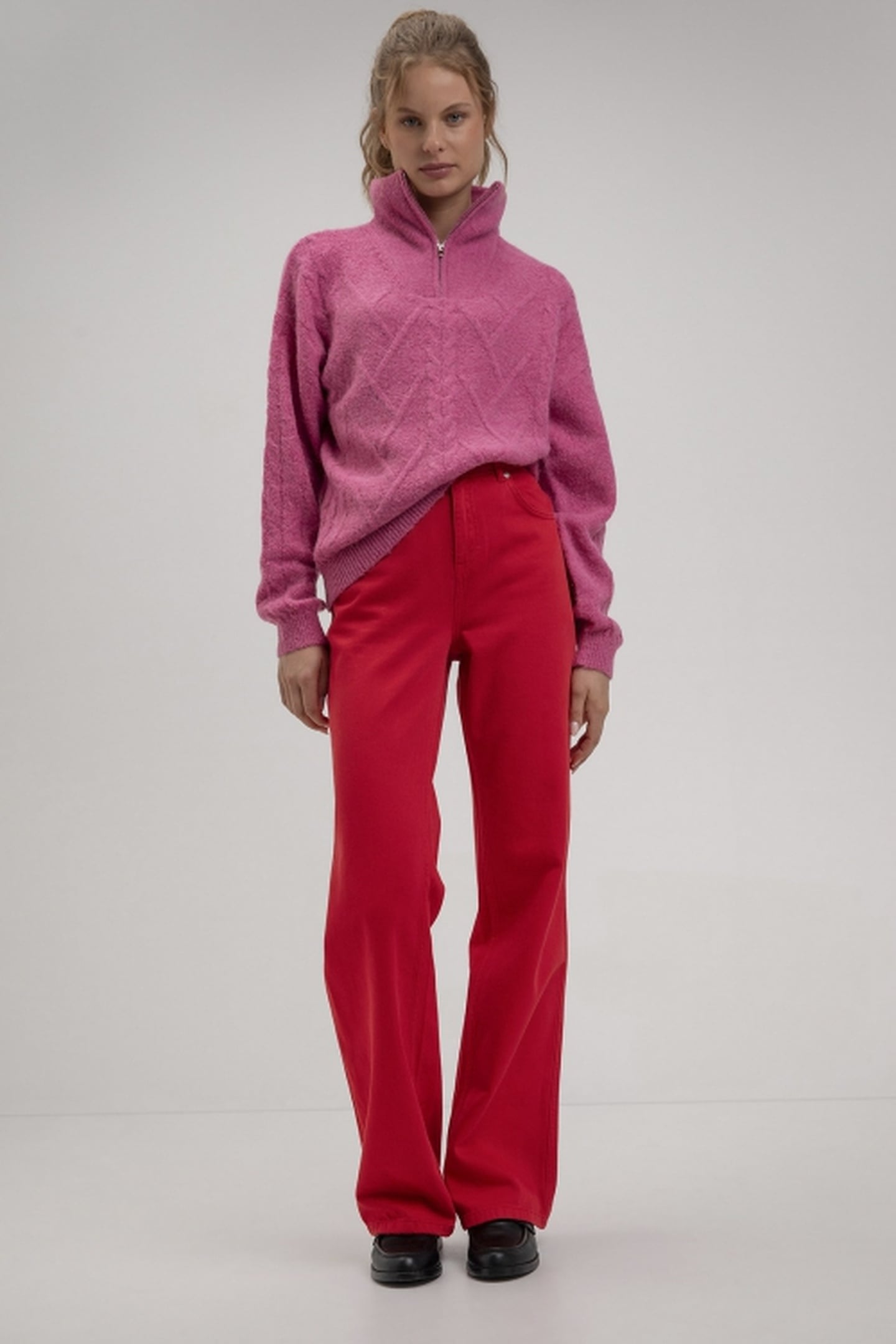 STEFANO SWEATER BUBBLEGUM 1