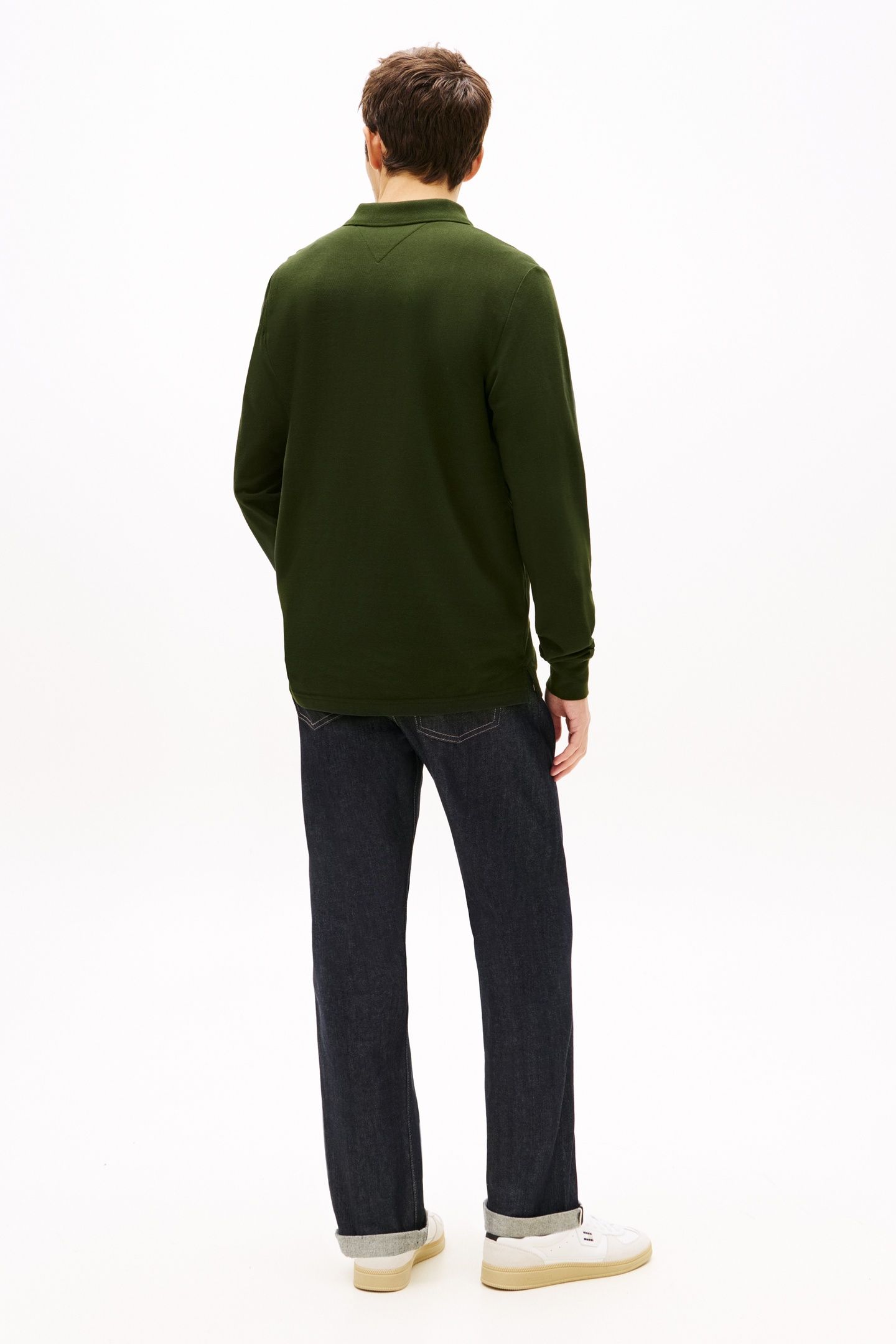 SLIM PLACKET POLO KINGSTON GREEN 3