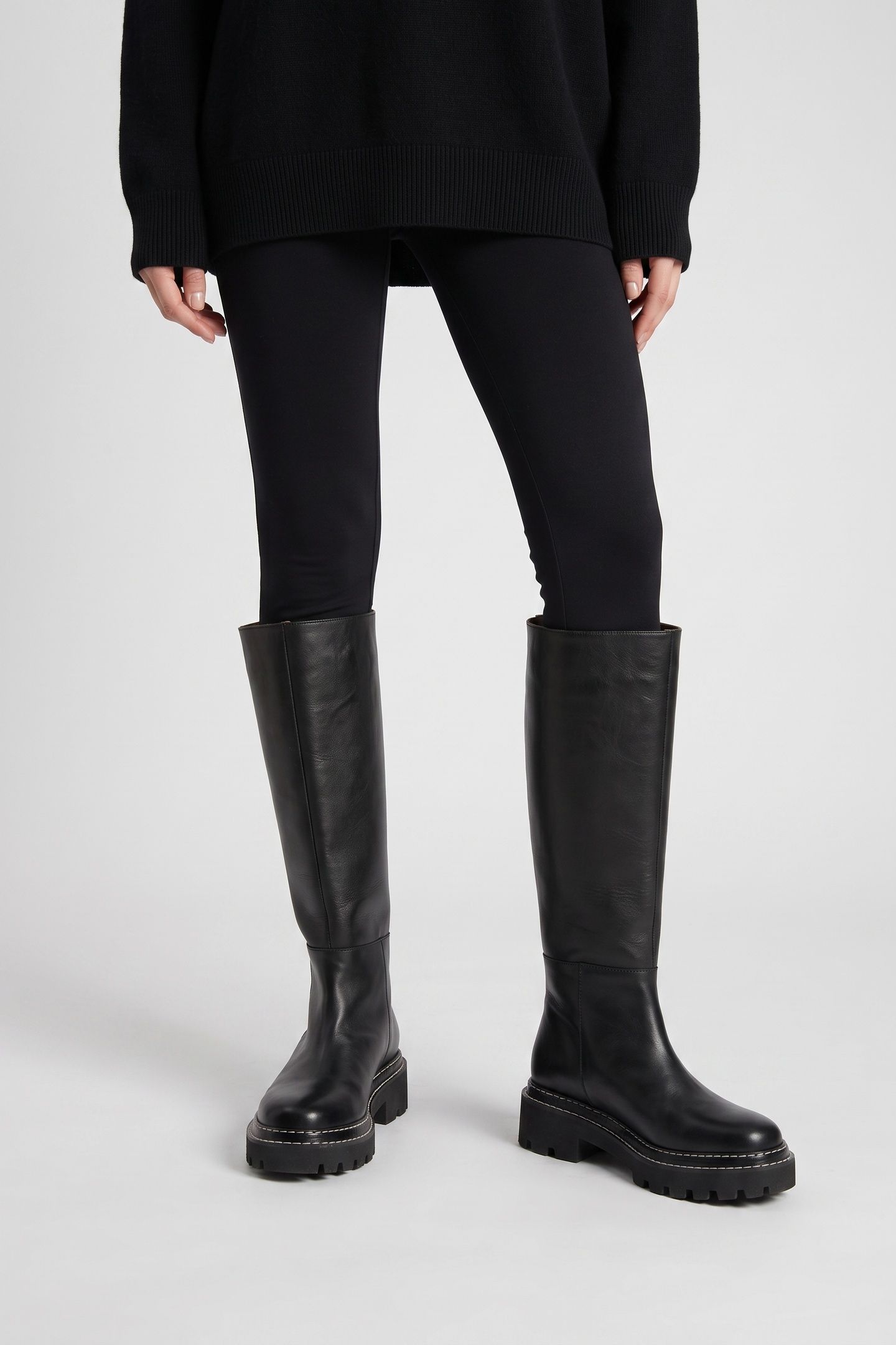 JULIA TREAD SOLE BLACK 3