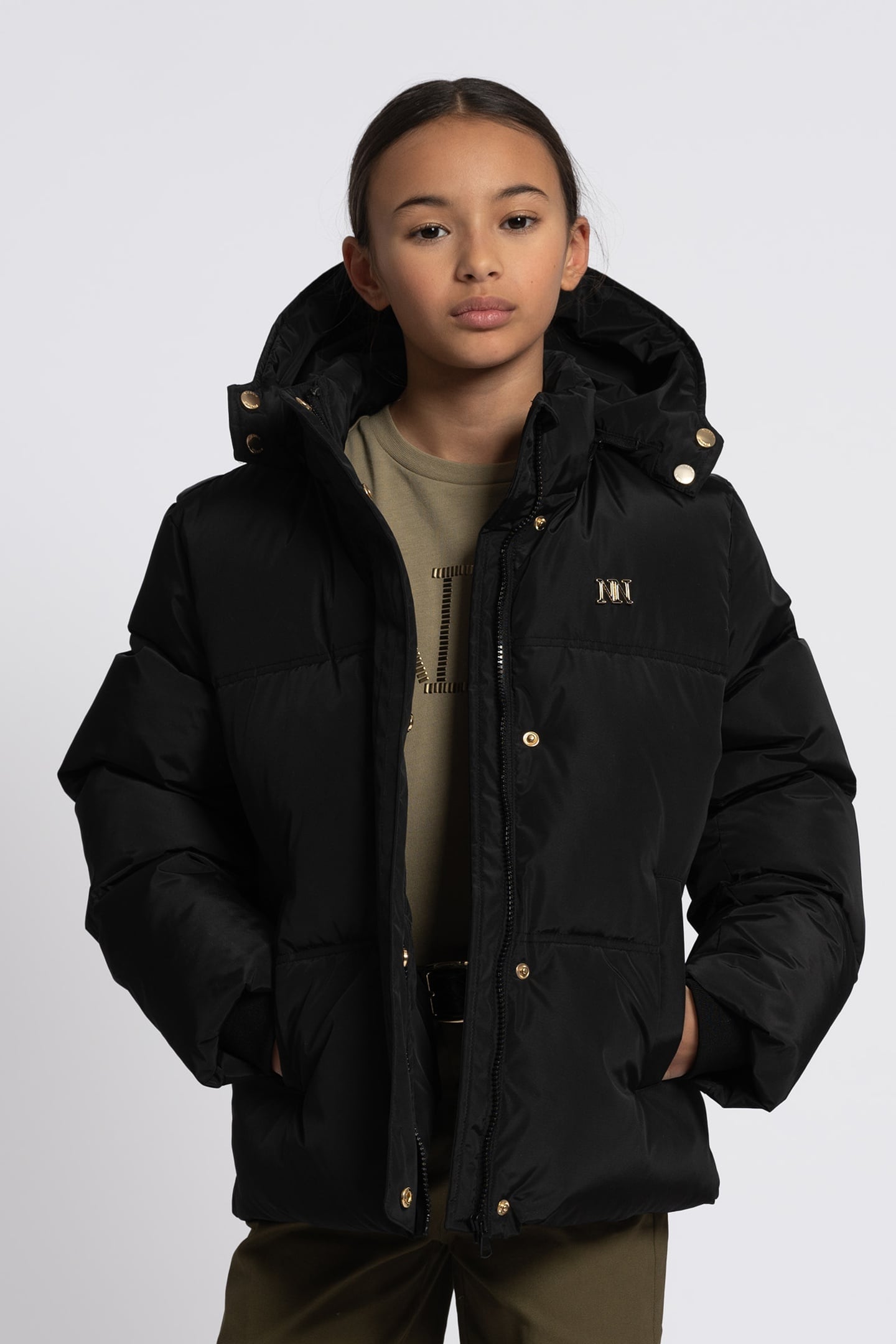 JAYLA PUFFER JACKET BLACK 1