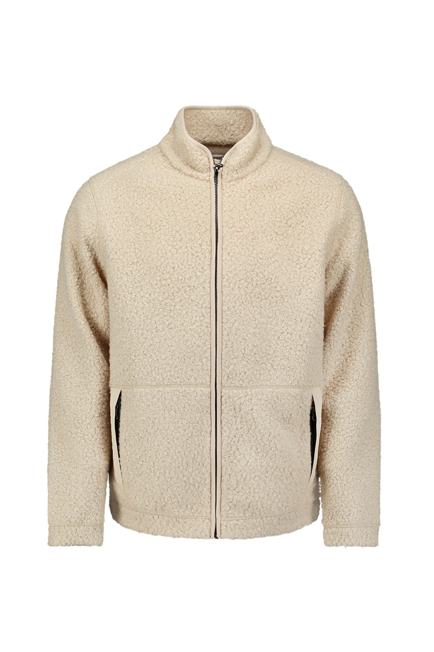 SWEATER FULL ZIP TEDDY SAND 4