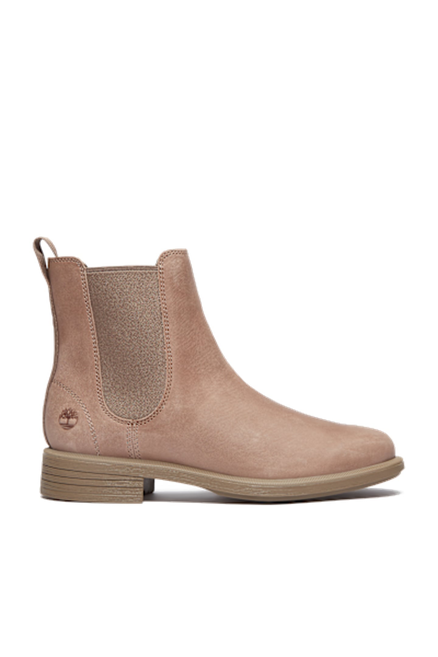 VERONA SQUARE MID CHELSEA BOOT TAUPE FULL GRAIN 1