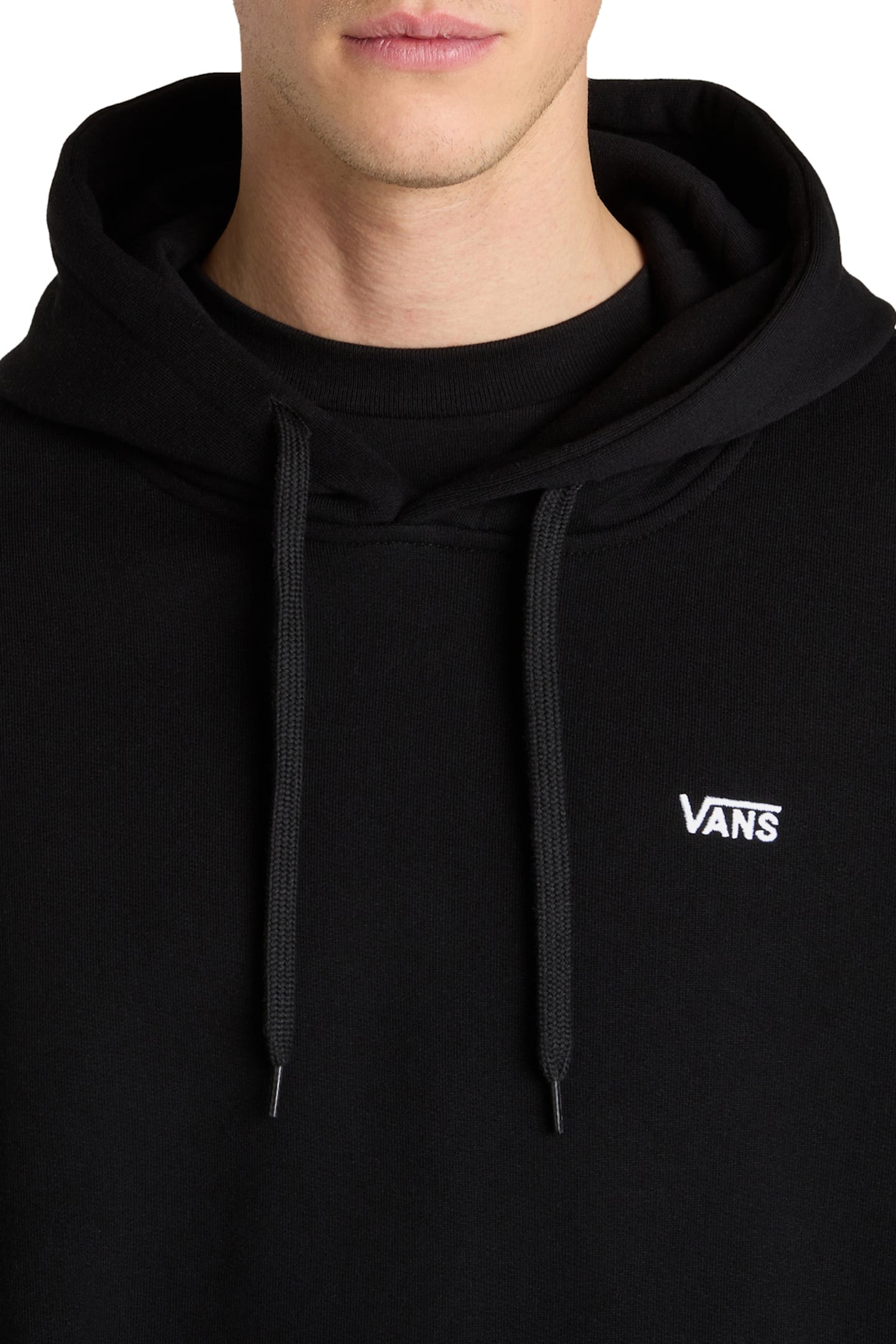 LEFT CHEST II LOOSE PULLOVER BLACK 7