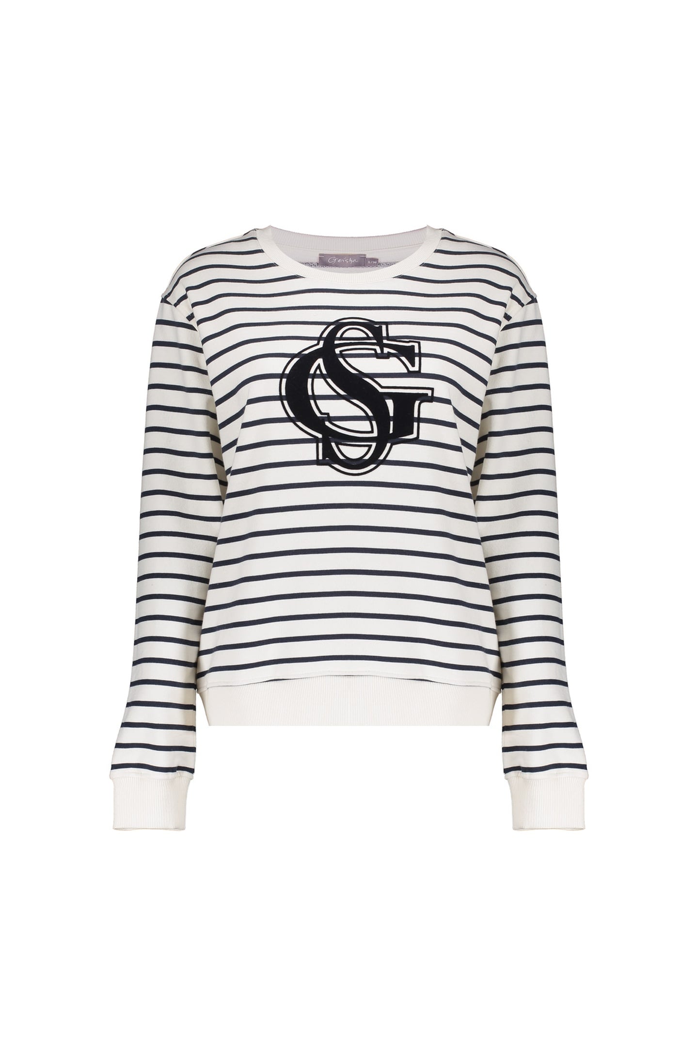SWEAT STRIPED NAVY/OFF-WHITE 1