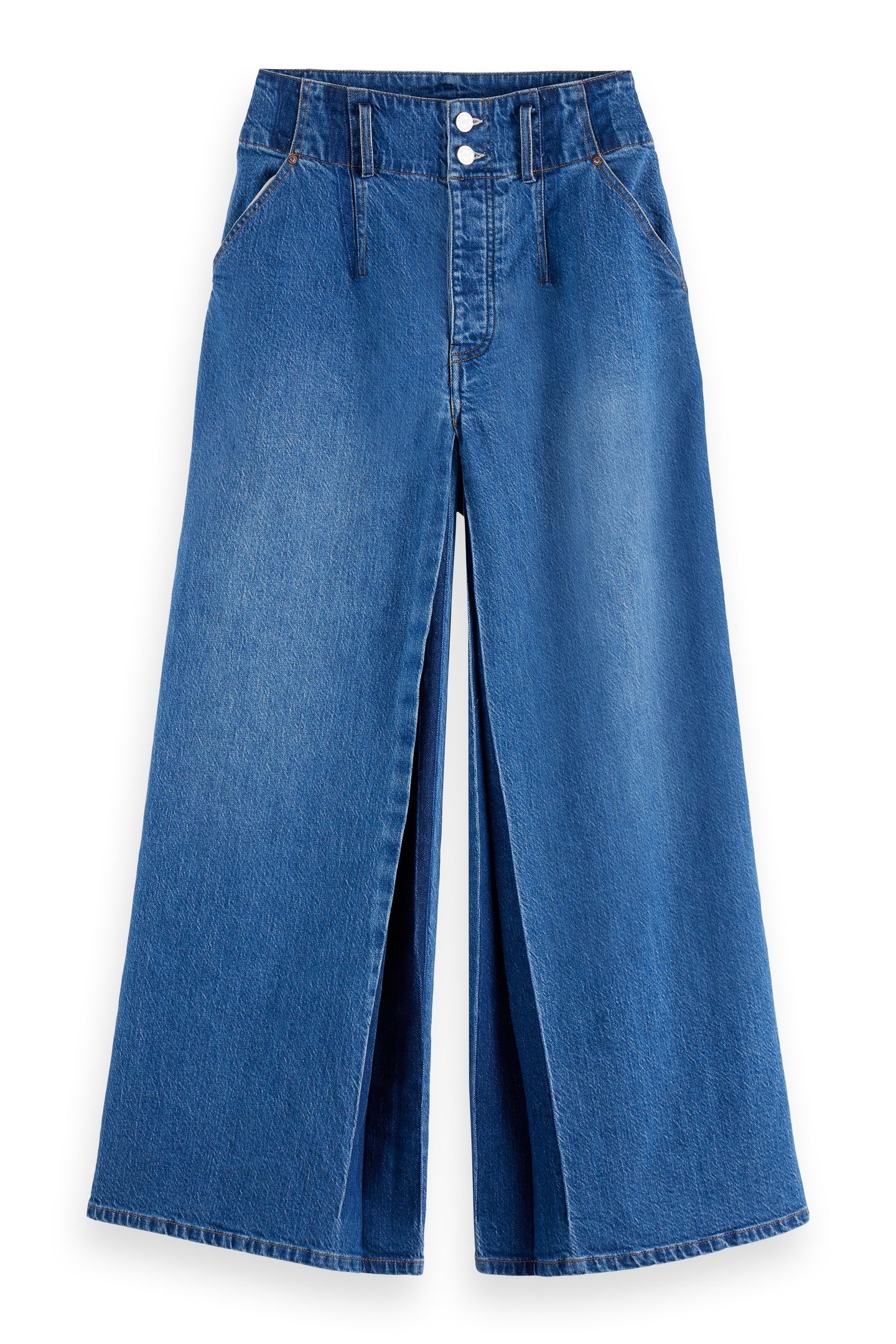 THE WAVE CUSTOM CROPPED WIDE LEG JEANS — ART FROM THE HEART 3