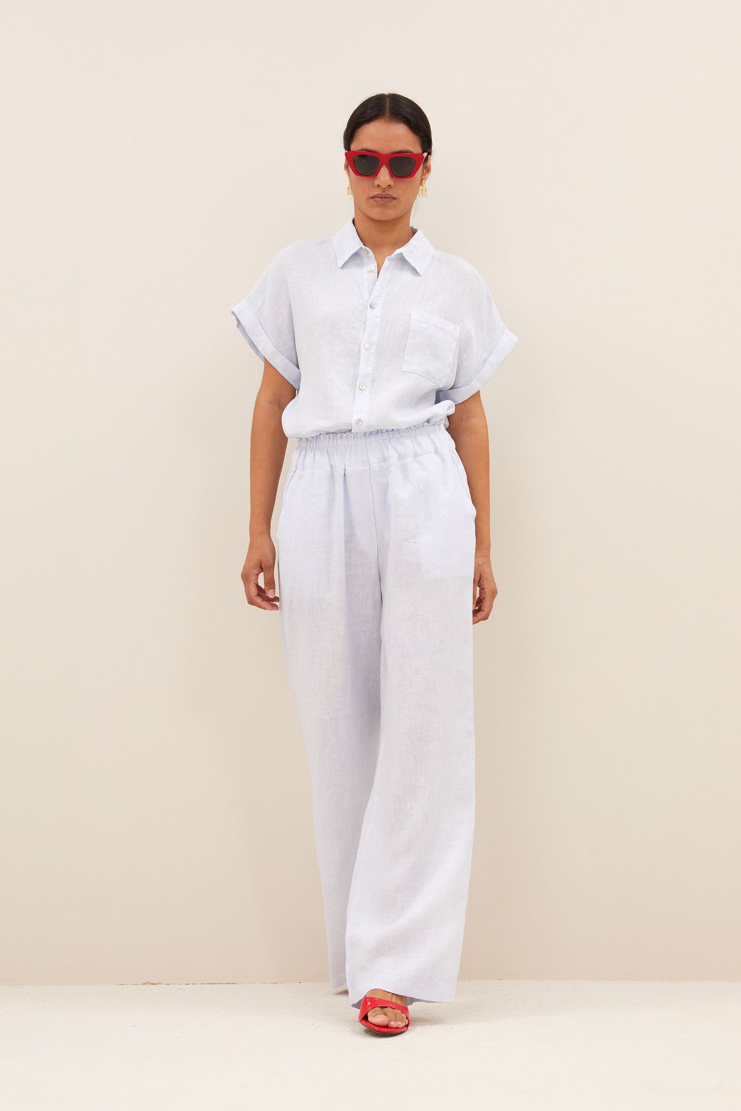 ROBYN LINEN PANTS SKYWAY 3