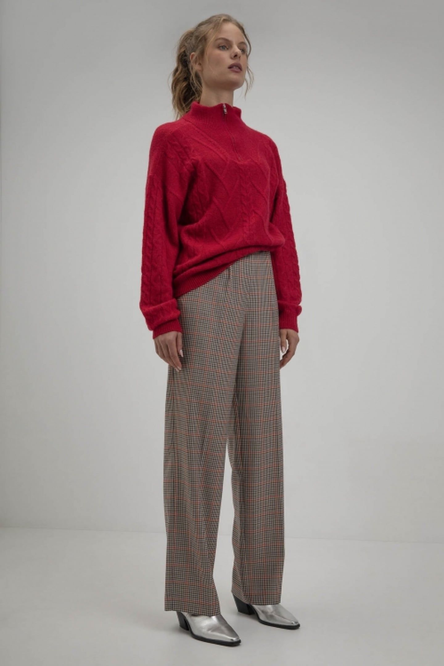 STEFANO SWEATER RED 1