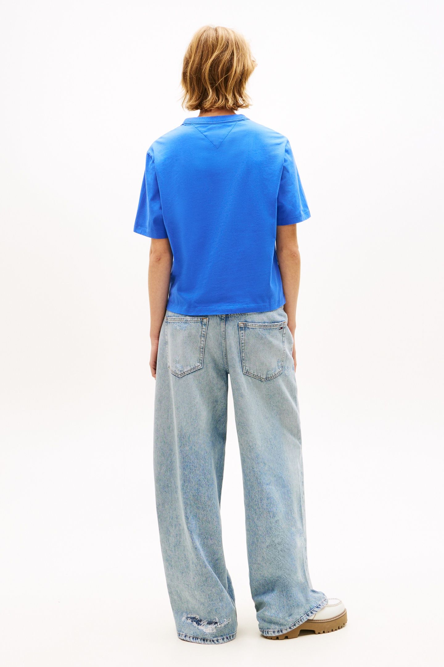 BOXY BADGE TEE EMPIRE BLUE 2
