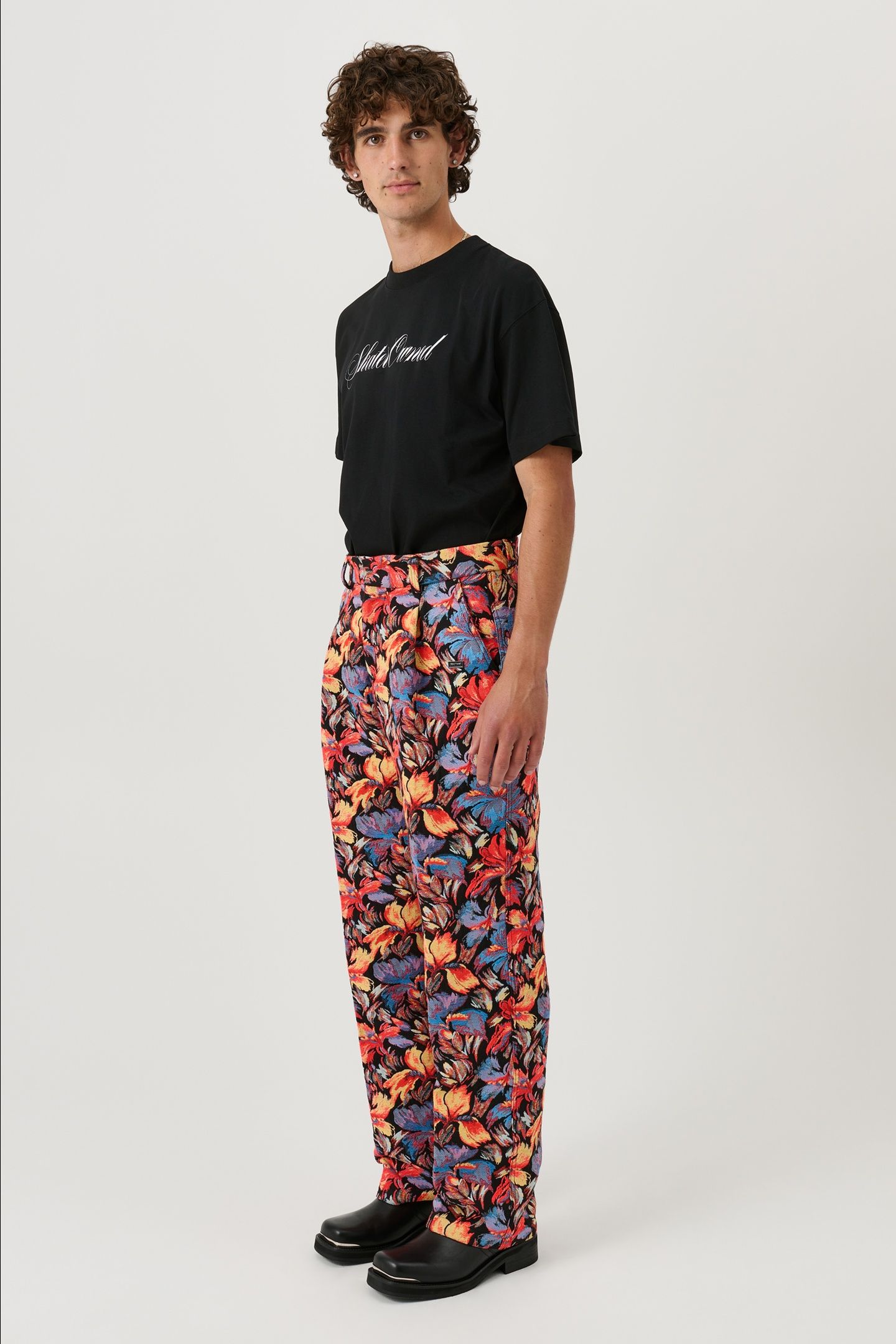 ULA PANTS ORANGE MULTI 1