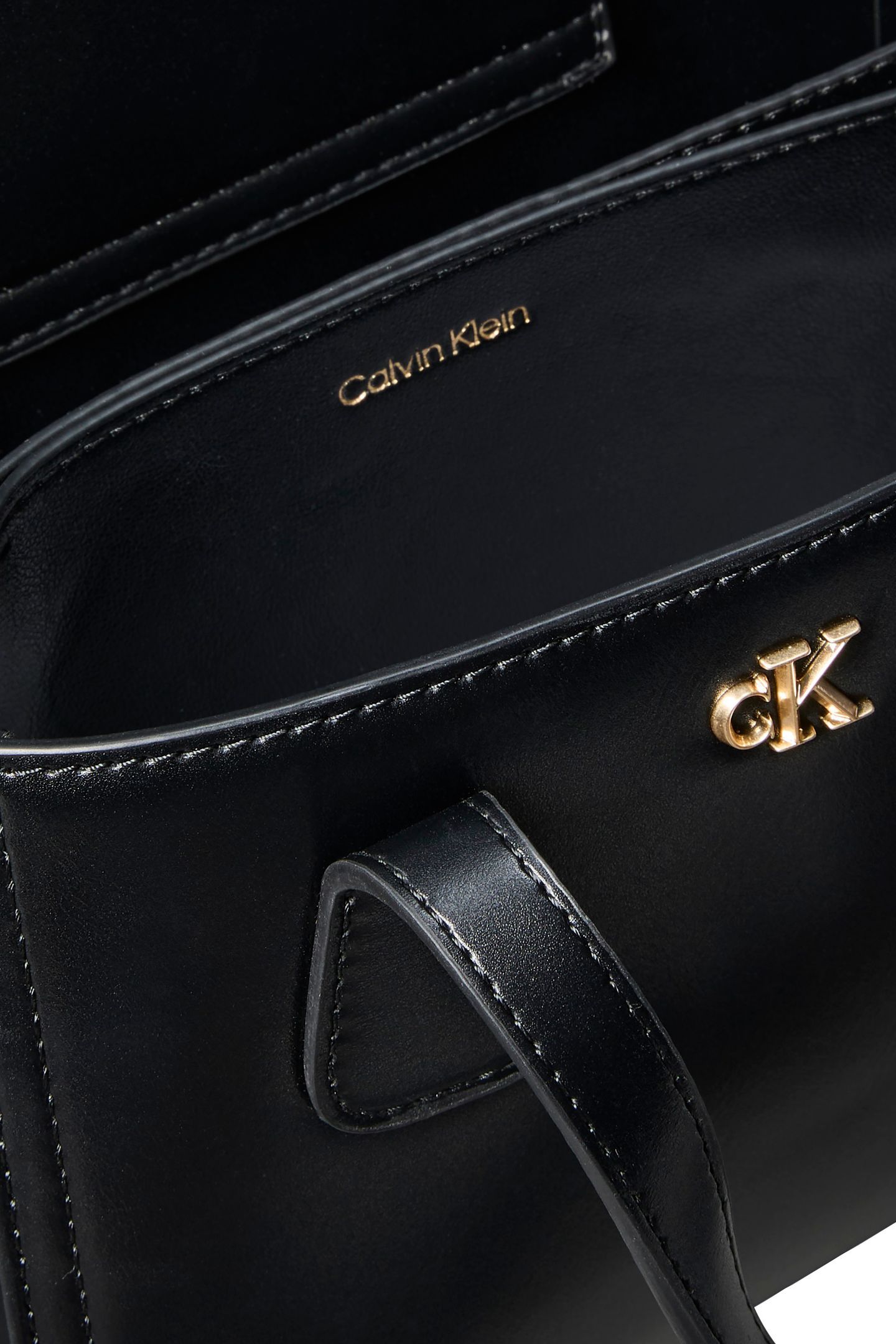 CK MINI TOTE CROSSBODY BAG BLACK 5