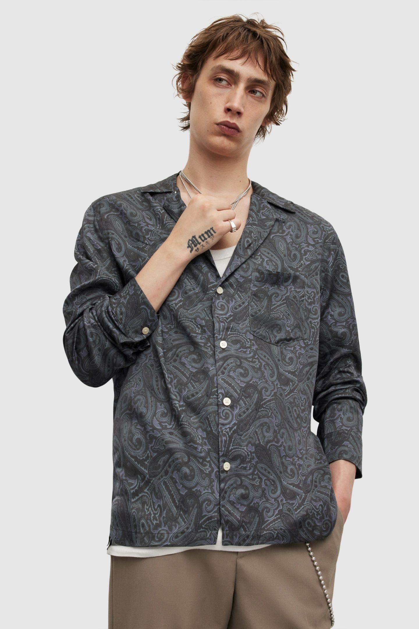 NIDAROS LS SHIRT BLACK 1