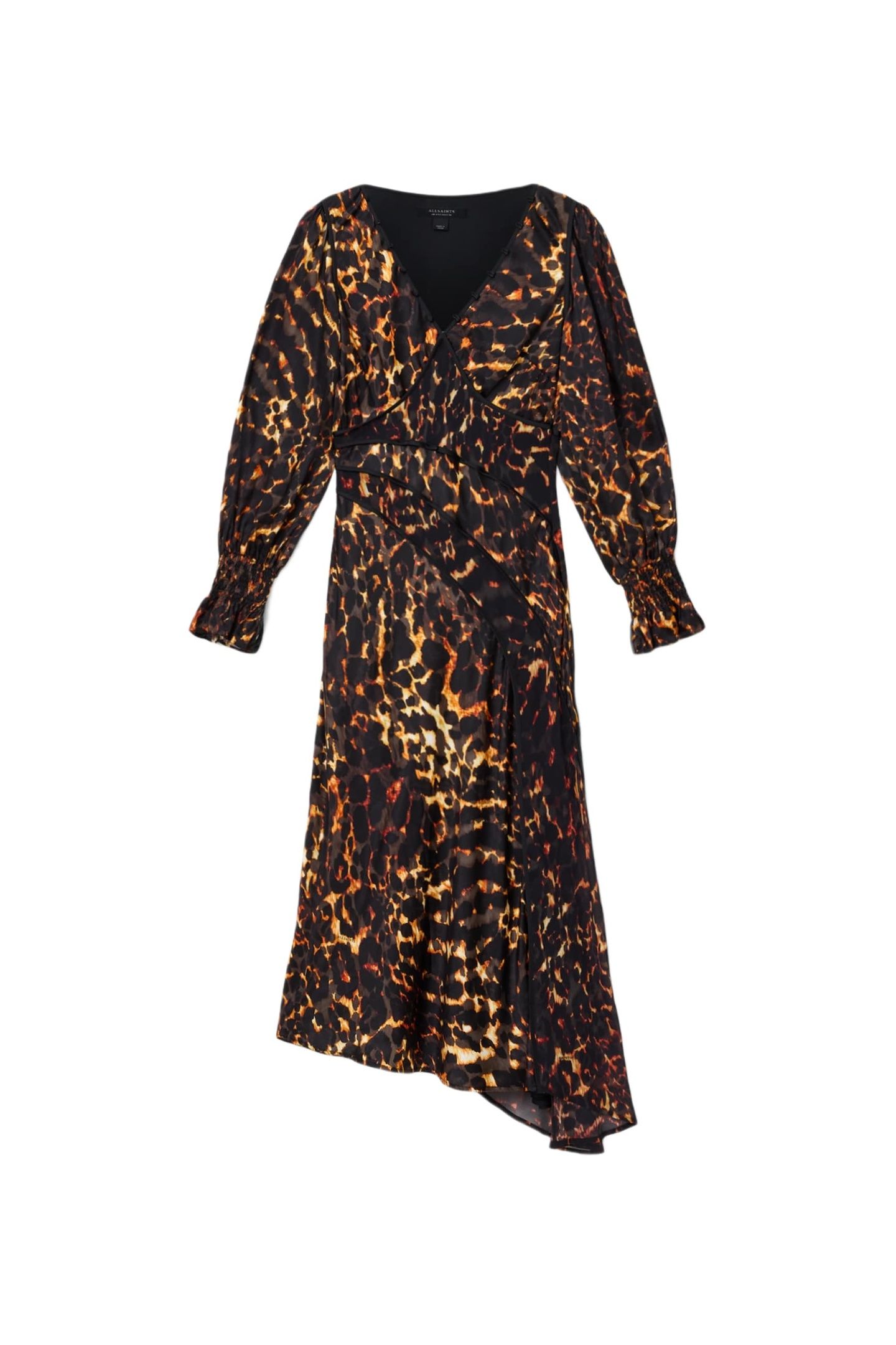 DANNIE DRESS PARDUS FLAME BROWN 5