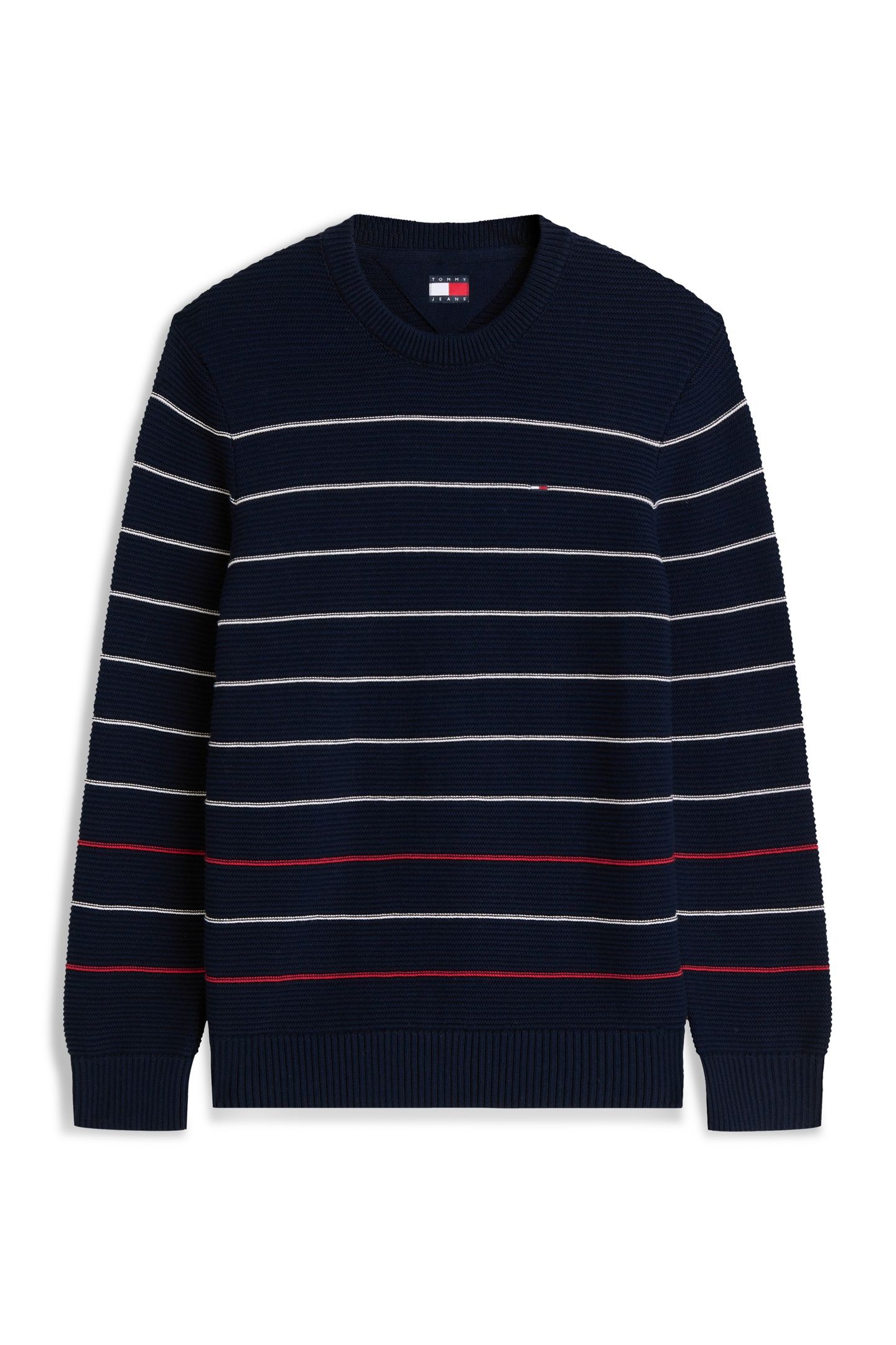 SLIM STRIPE SWEATER DARK NIGHT NAVY STRIPE 4