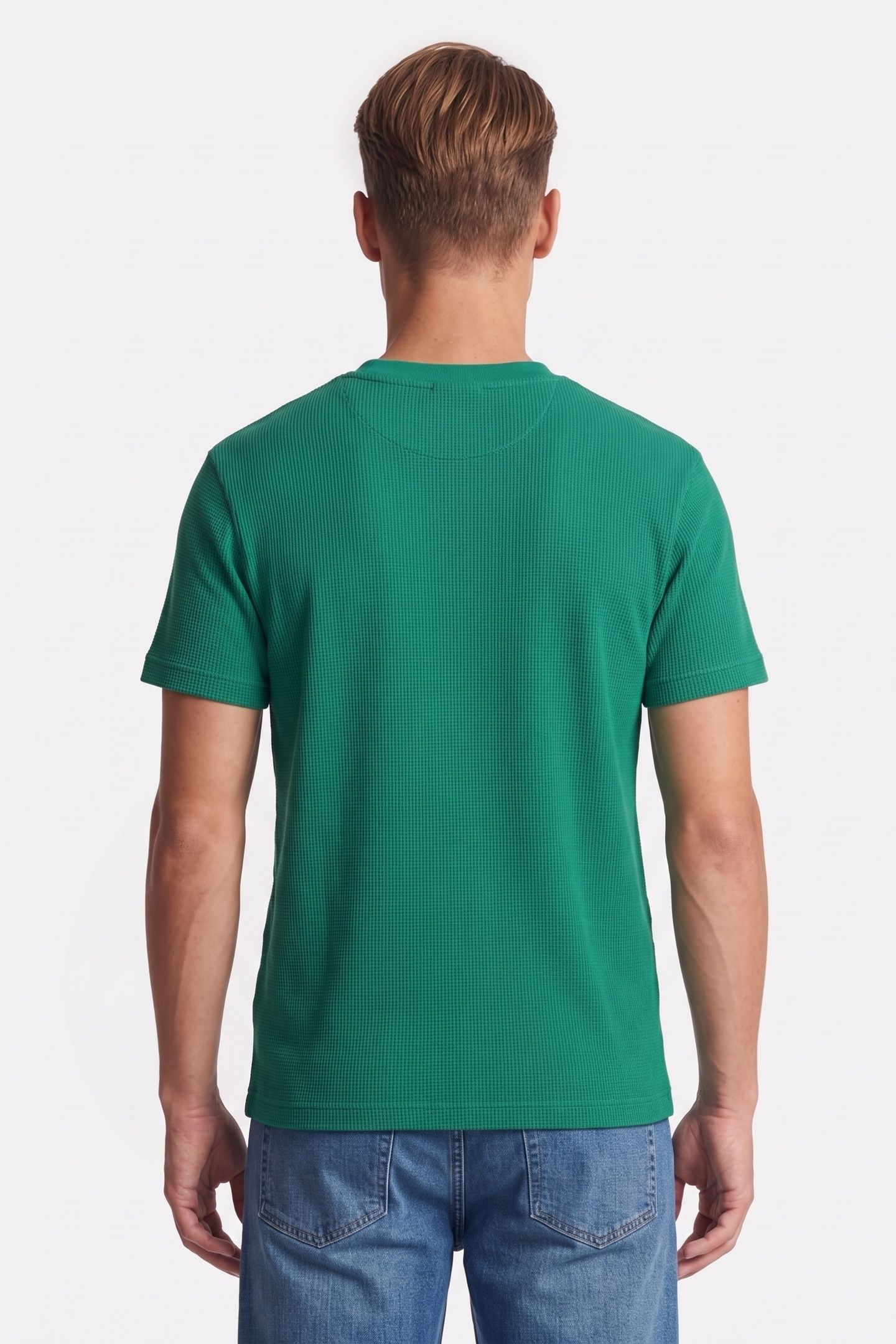 SS WAFFLE BADGE CREW NECK TEE ENCHANTED FOREST 2