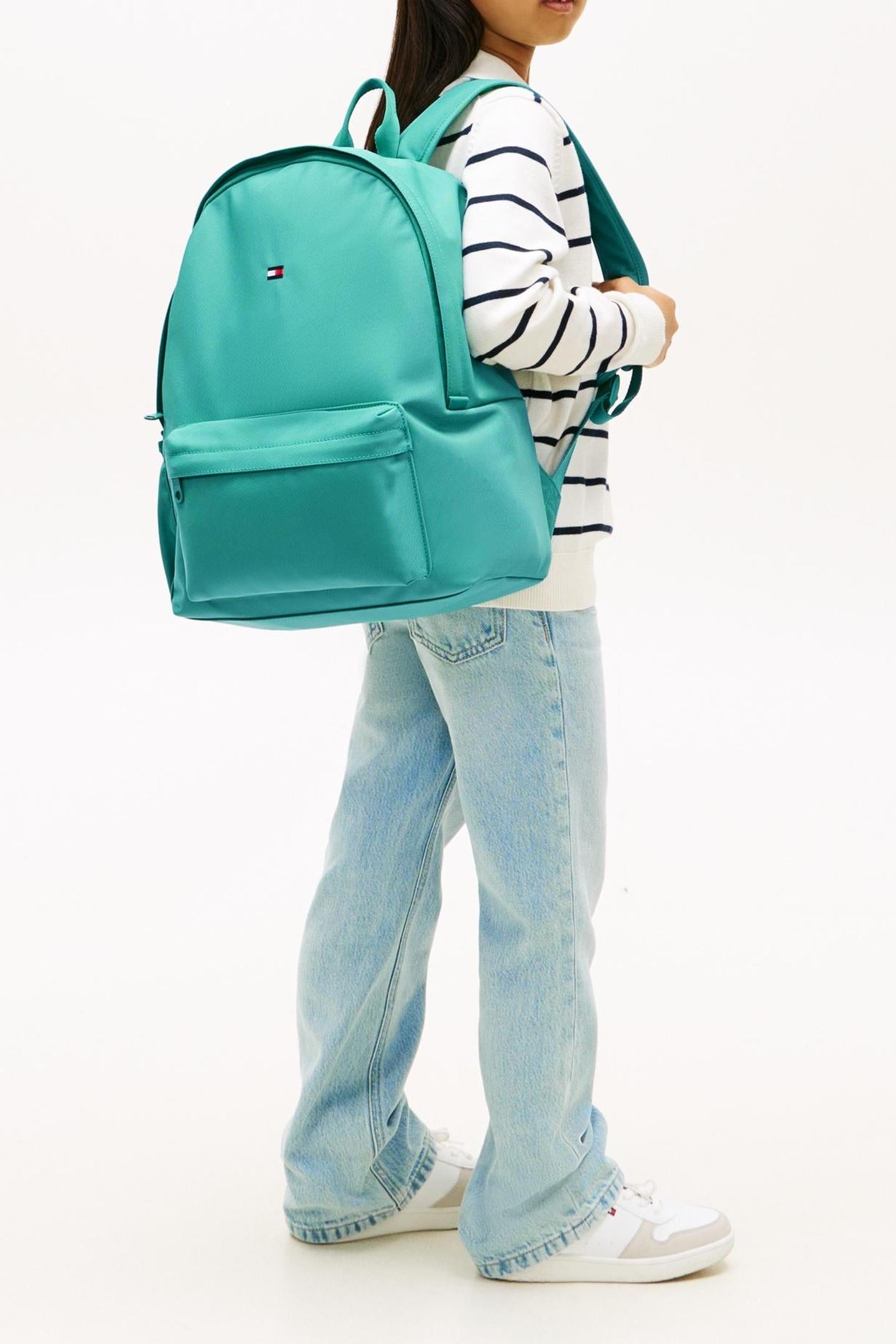 UNISEX TH ESSENTIAL BACKPACK BAHAMA GREEN 1