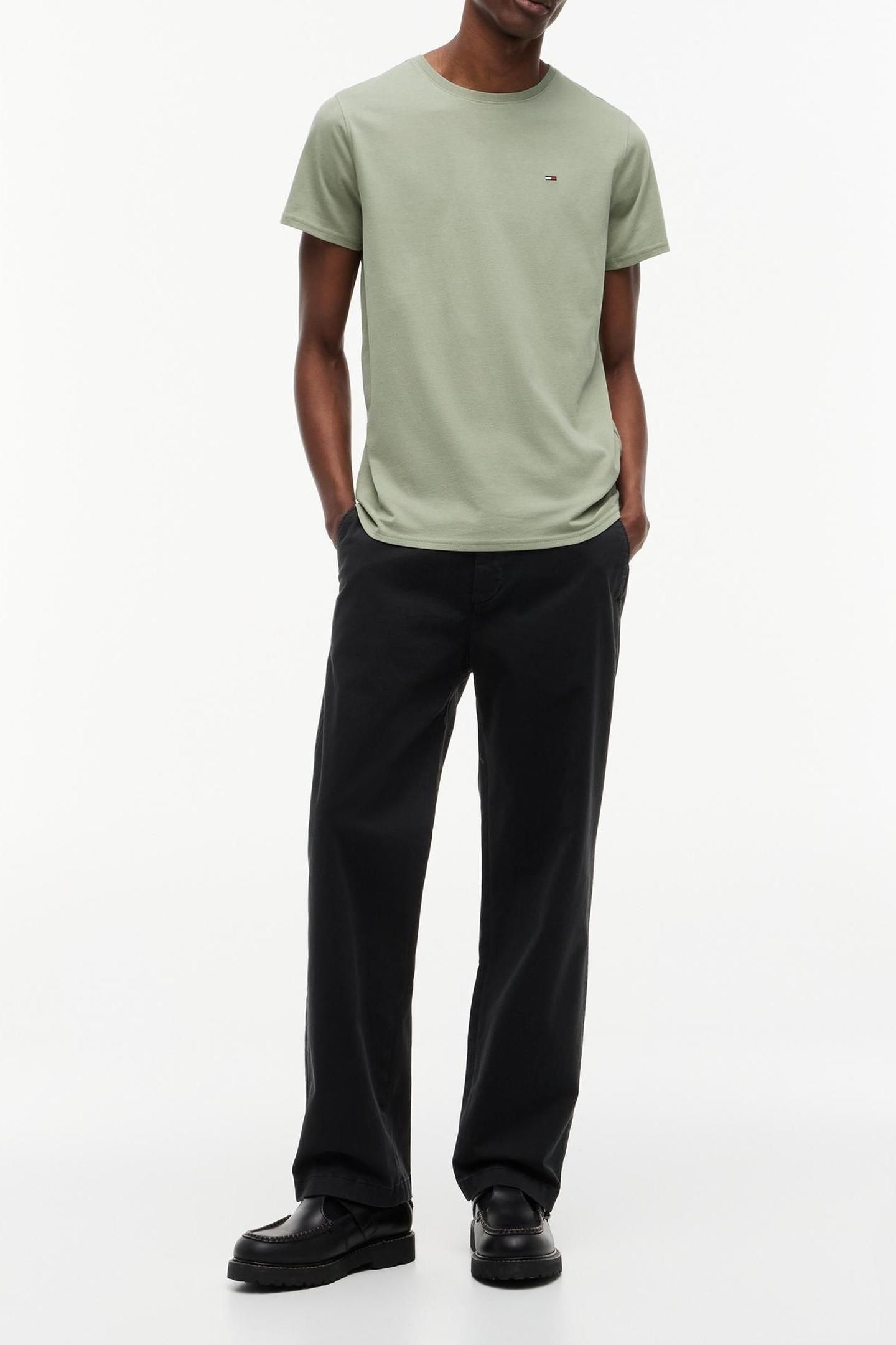 XSLIM JERSEY TEE SPRING OLIVE 4