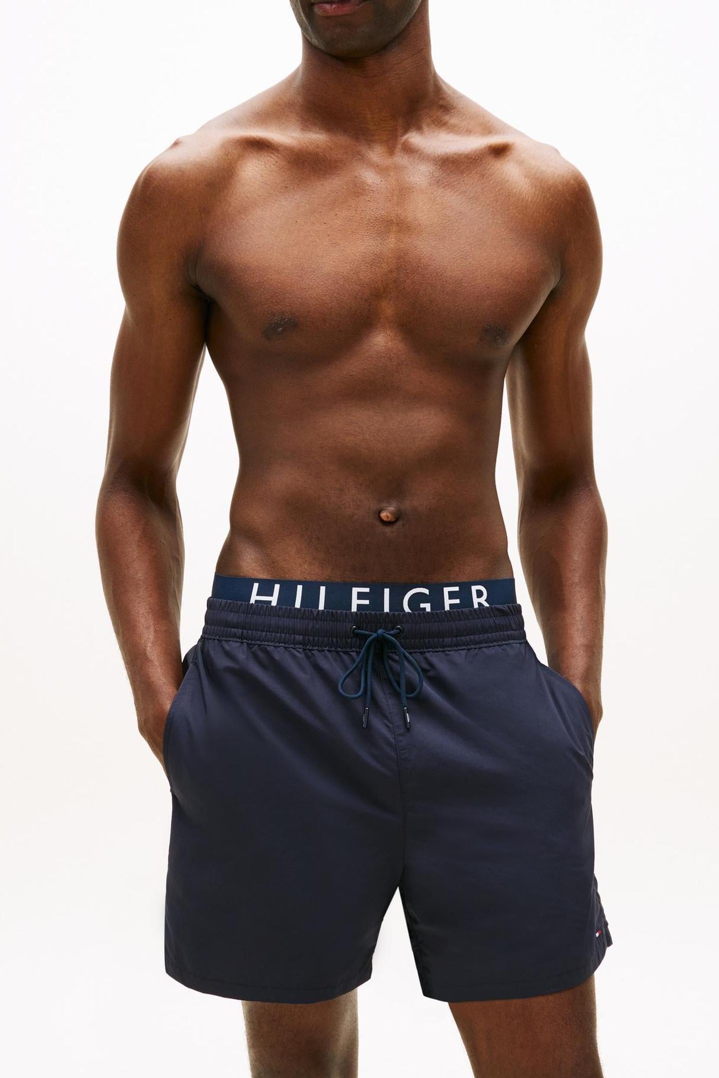 MEDIUM DRAWSTRING SWIM TRUNK DESERT SKY 1