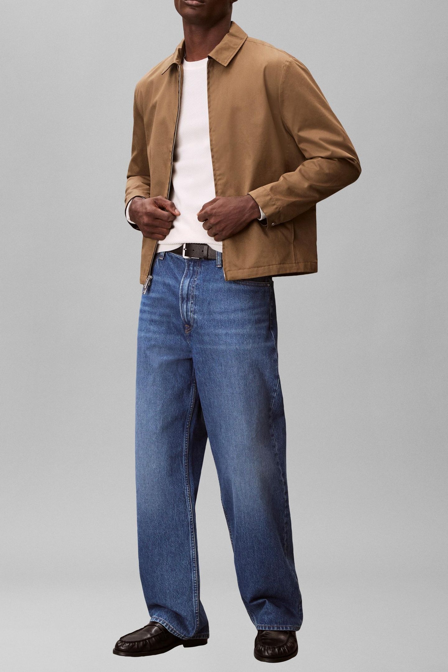 LS COTTON WING COLLAR JACKET CAPERS 1