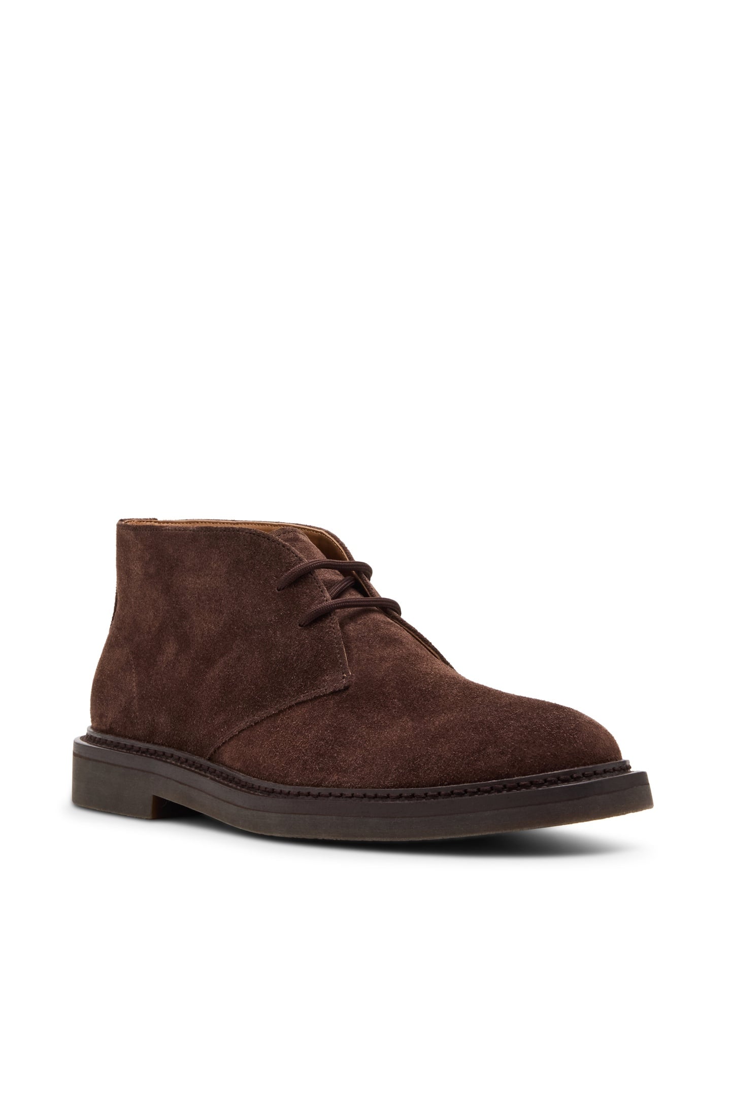 RUBEN CASUAL SHOES BROWN SUEDE 2