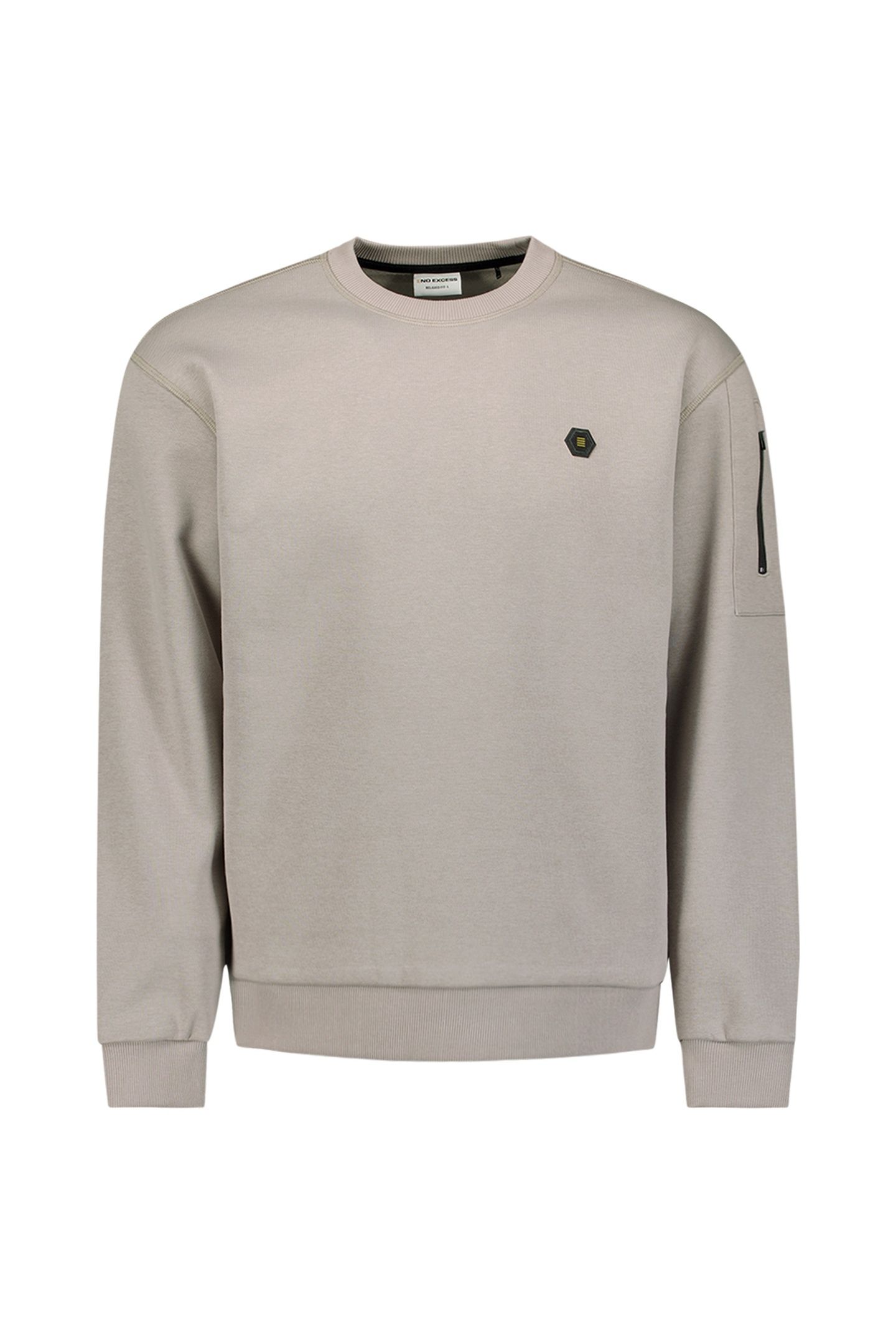 SWEATER CREWNECK BRUSHED INSIDE CLAY 4