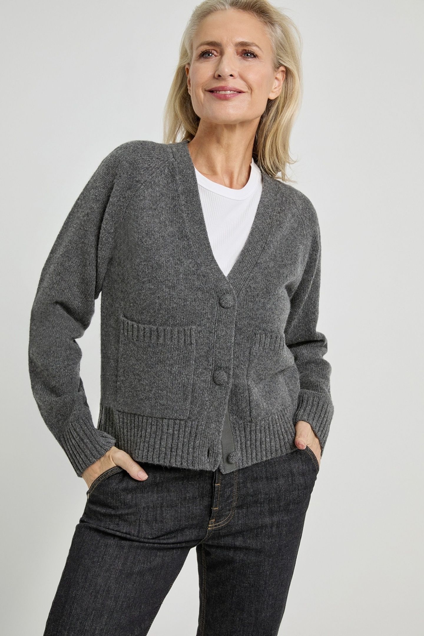 ALETTA CARDIGAN ANTHRACITE 2