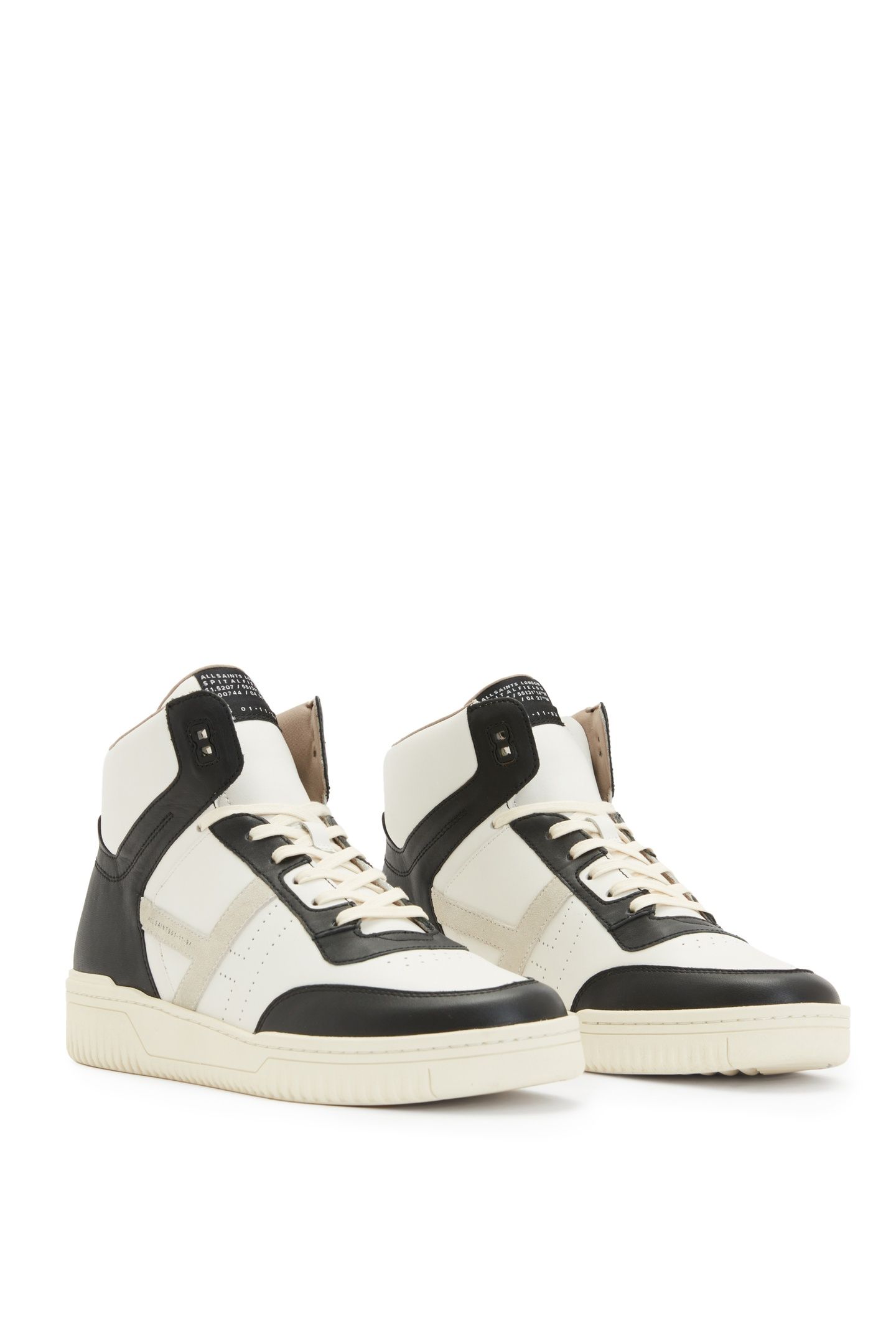 PRO SUEDE HIGH TOP BLACK/WHITE 2