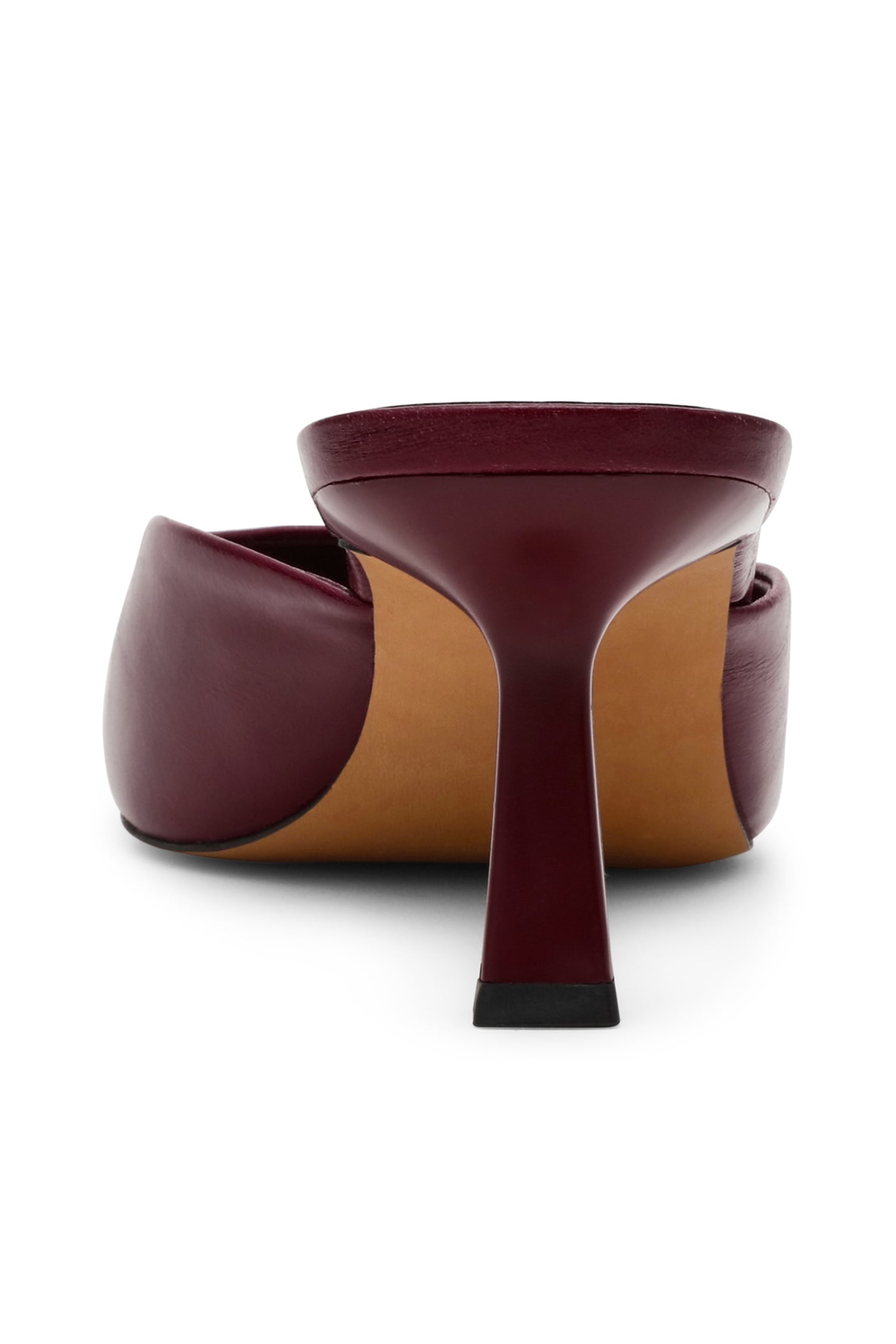LISBETH MULES BURGUNDY LEATHER 5