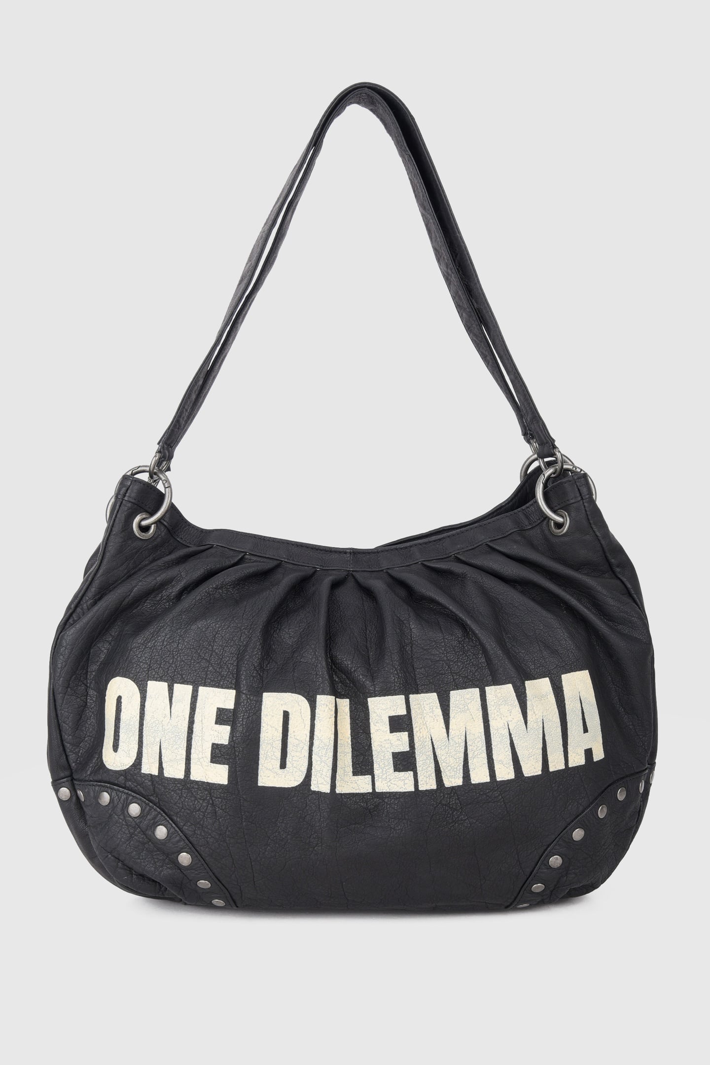 ELSA SMALL WASHED BLACK NÚNOO X ONE DILEMMA 1