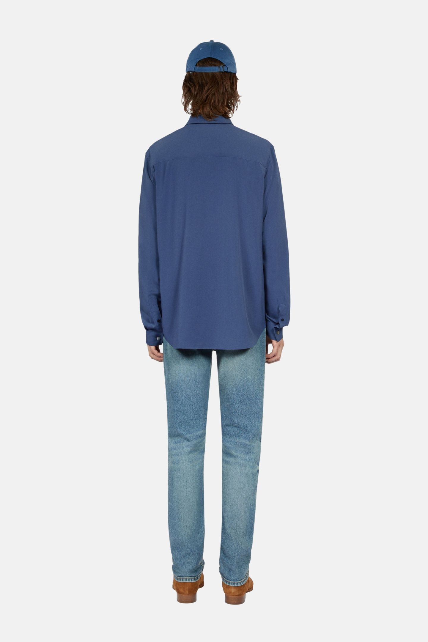 LONG-SLEEVED SHIRT MIDDLE NAVY 4