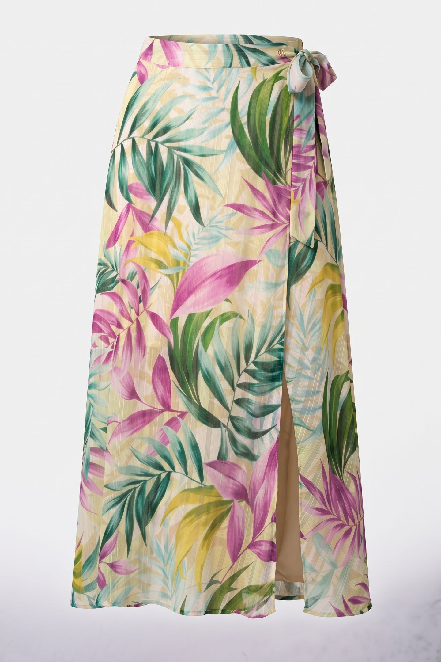GUESS ECO NEW ROMANA SKIRT TROPICAL ESCAPE PRIN 3