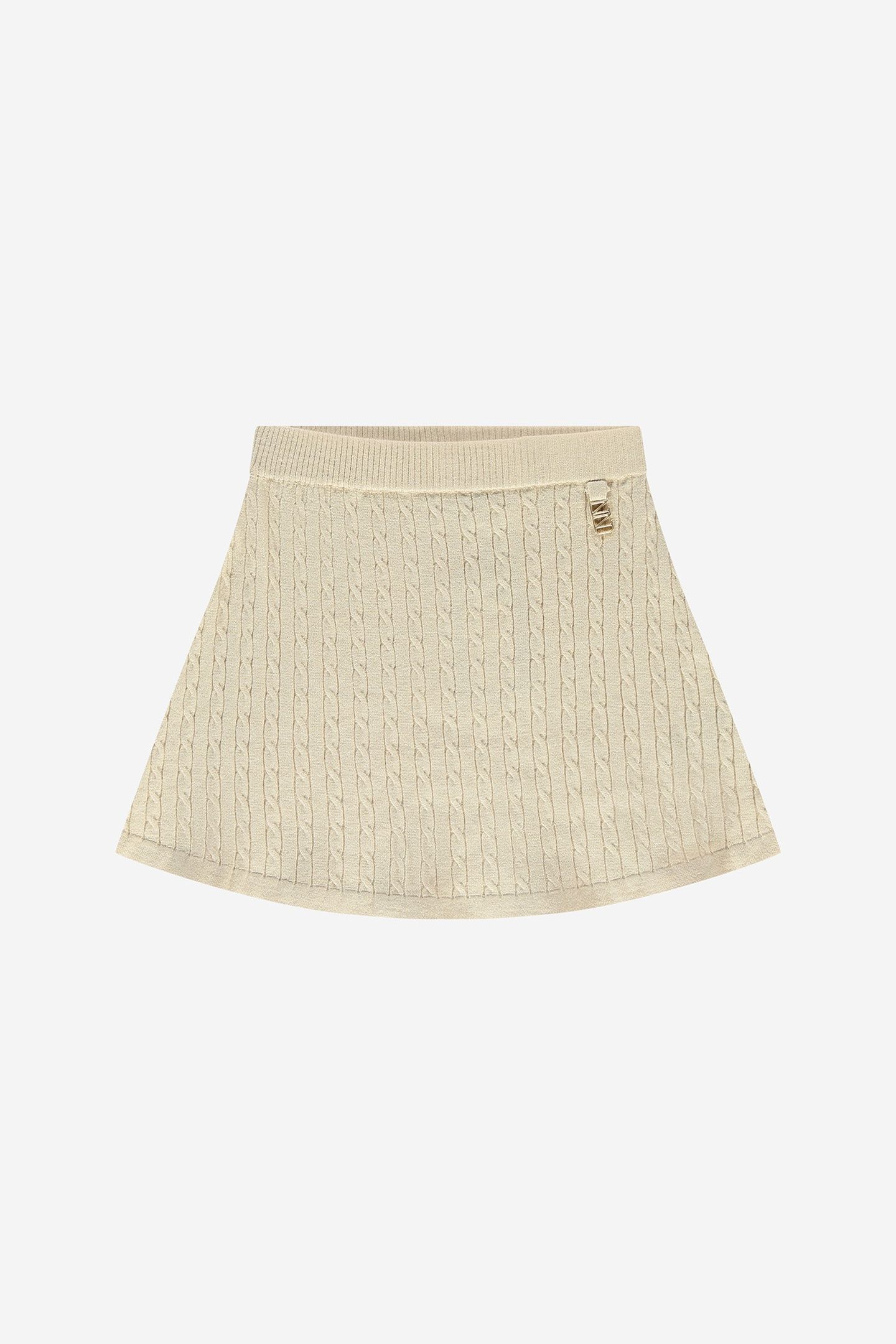 XIA CABLE SKIRT OAK SAND 2