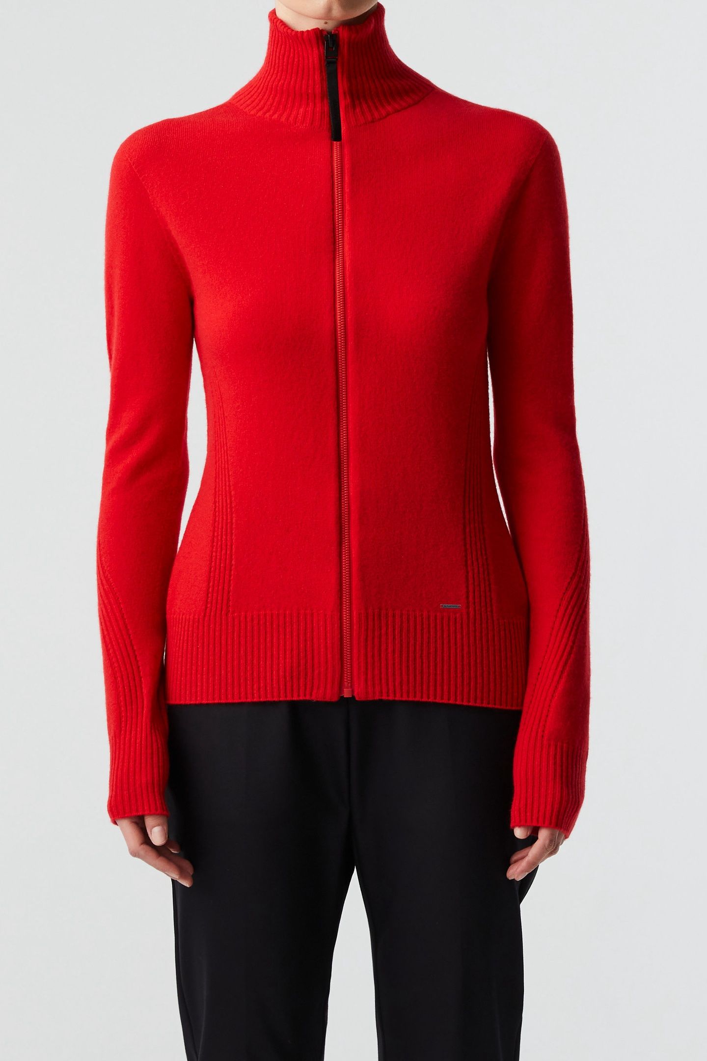FEHCA V1.Y8.02 FLAT-KNIT-JACKET ORANGE 1