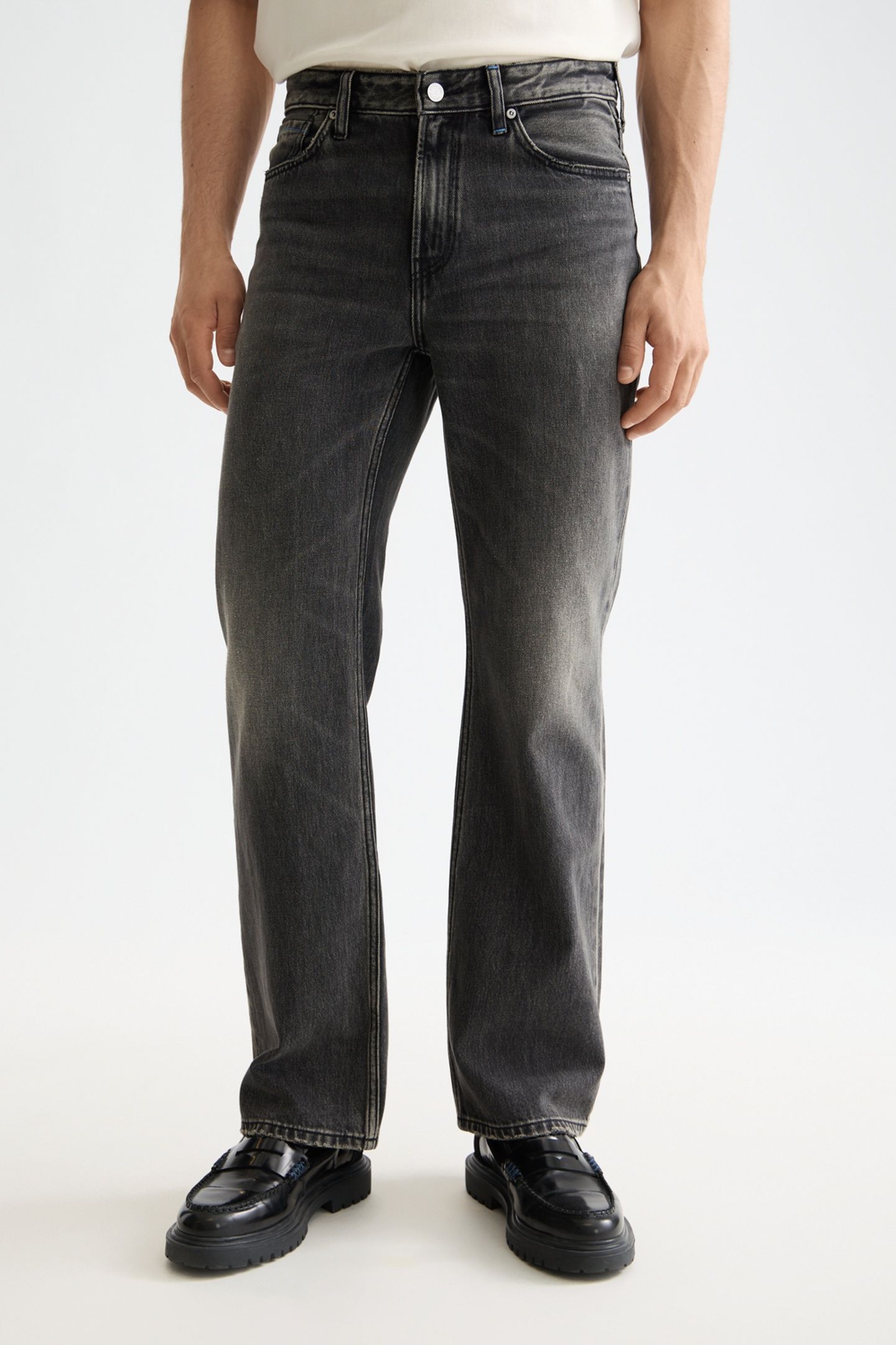 THE BEAT AUTHENTIC BOOT CUT JEANS — INTERMIXED 2
