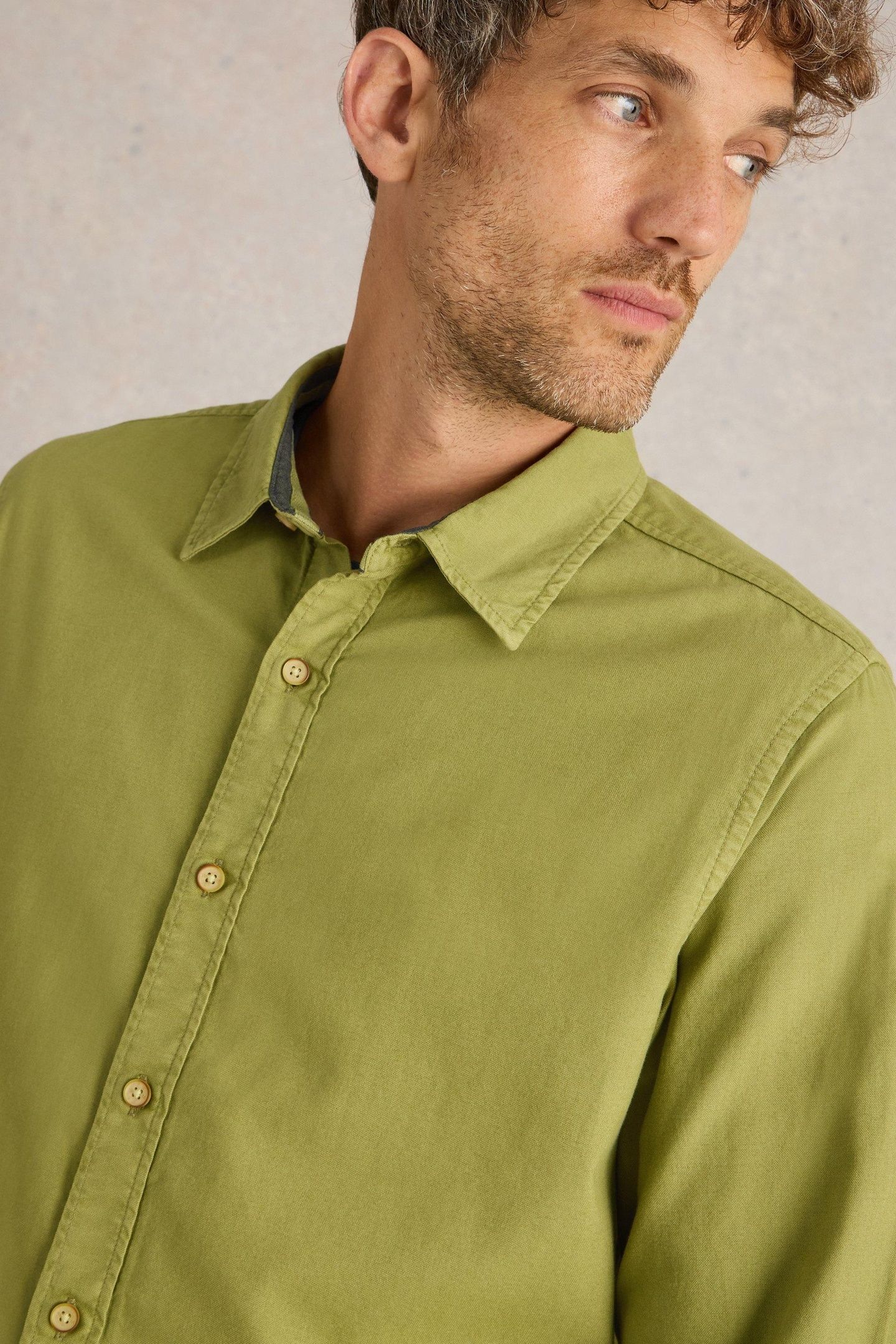 BRUTON OXFORD SHIRT LIGHT GREEN 6
