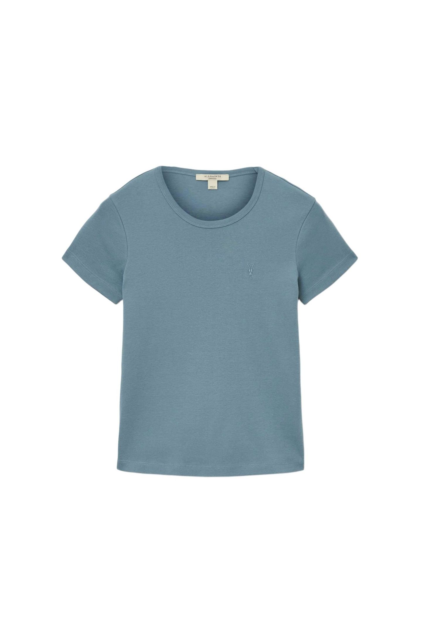 STEVIE RAMSKULL TEE PALE BLUE 6
