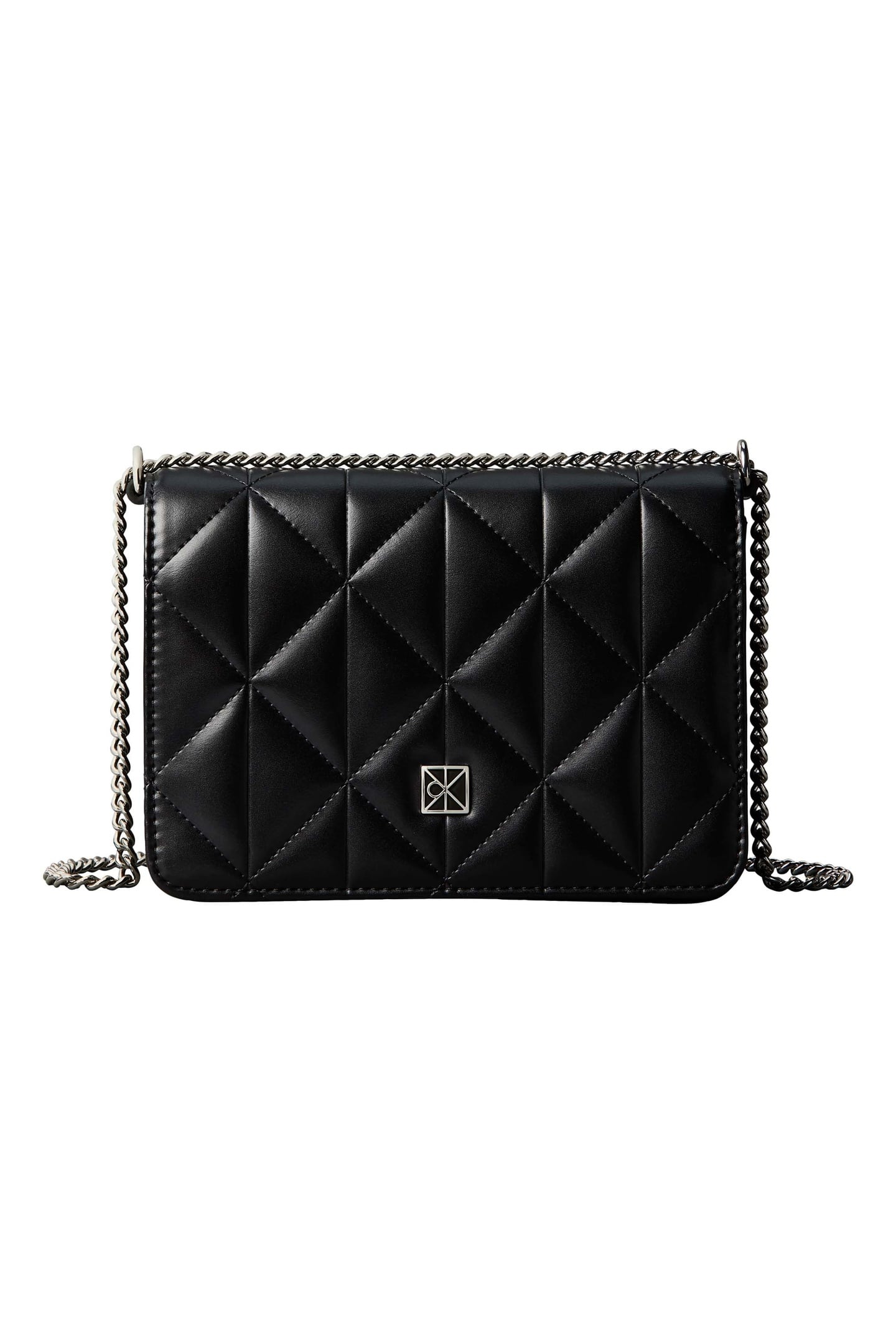 QUILTED MINI CHAIN BAG BLACK 2