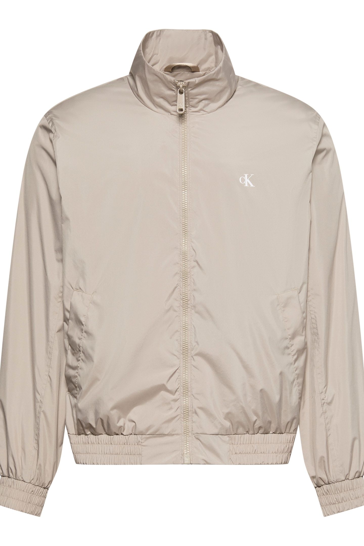 LONG SLEEVE UNFILLED NYLON HARRINGTON VINTAGE KHAKI 5