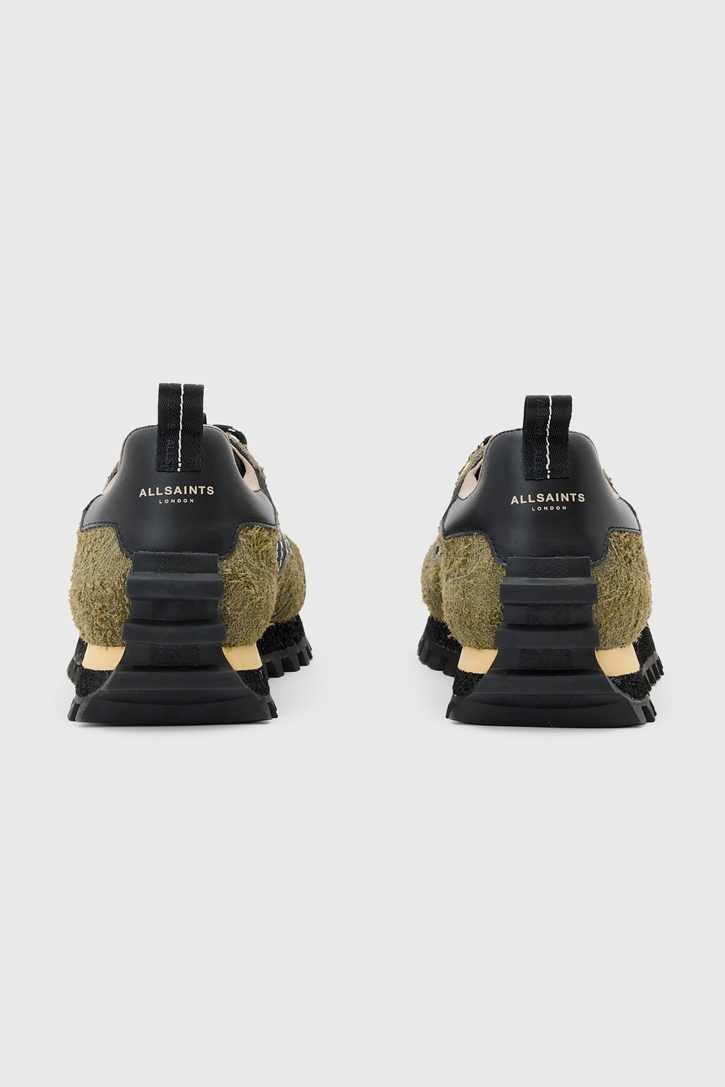 NEVIS SNEAKER KHAKI GREEN/BLACK 3