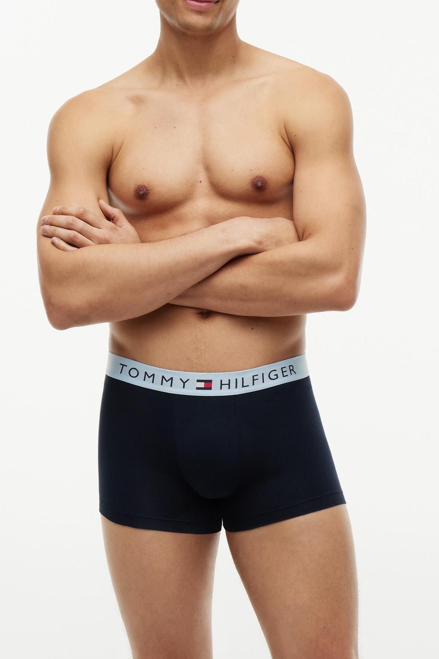 3-PACK TRUNK WAISTBAND DRK ASH/BRZY BLU/ROUGE 3