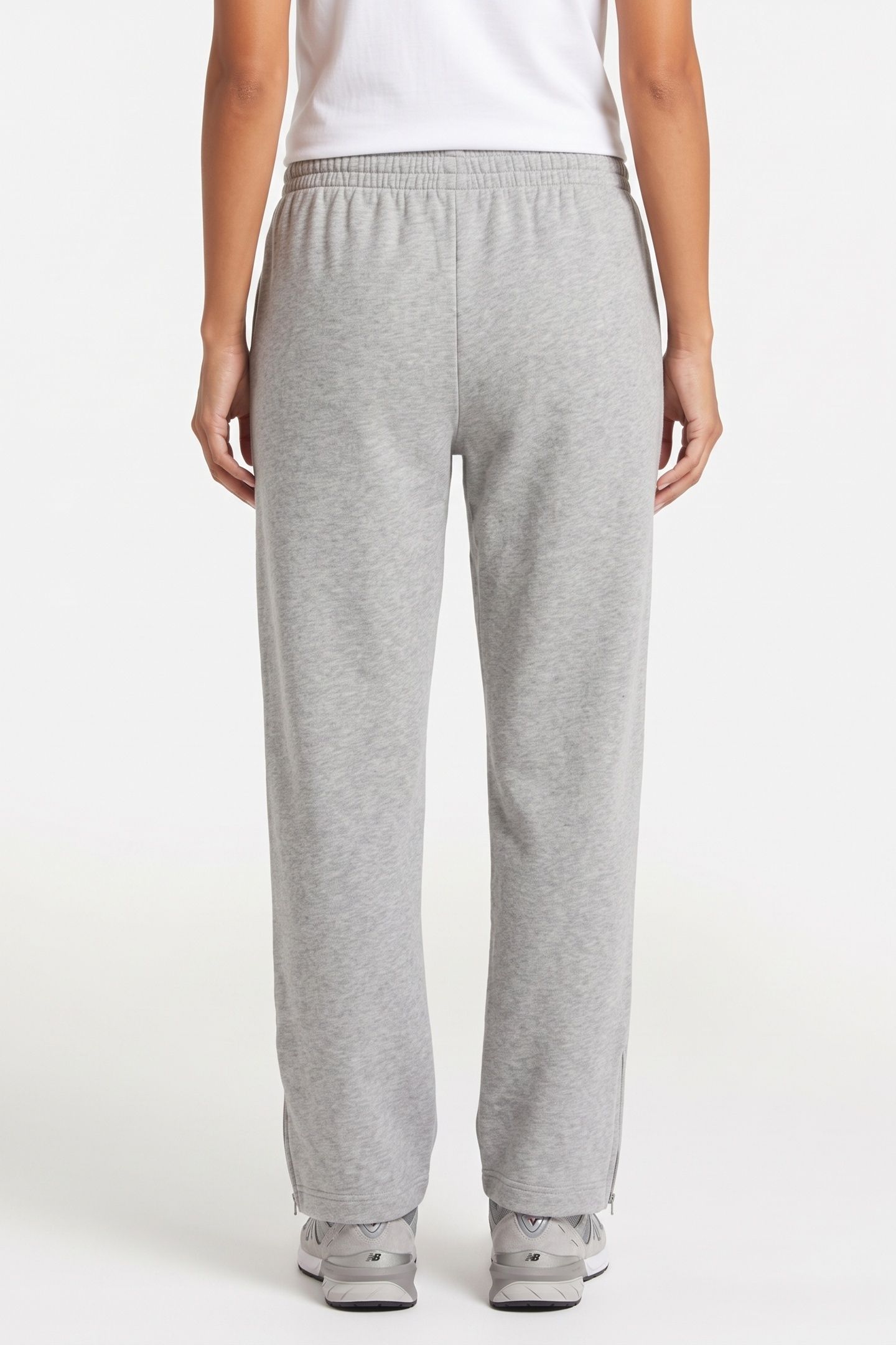 LISSY FRENCH TERRY TROUSERS GREY 2