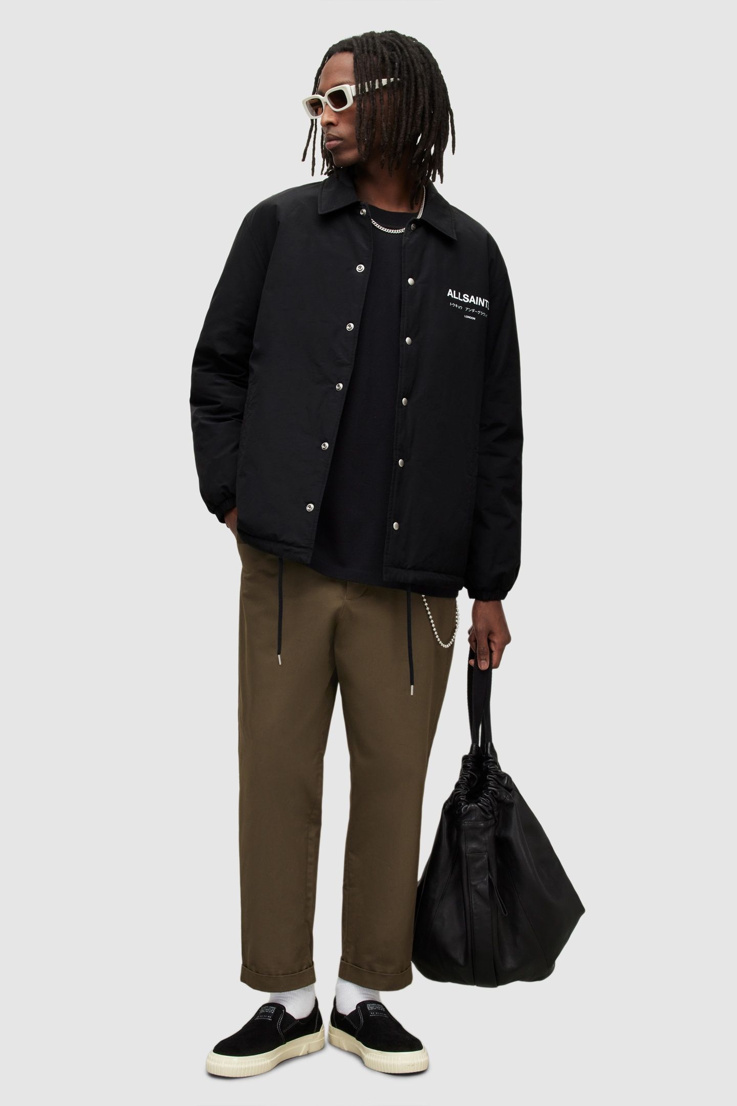 UNDER COACH JACKT BLACK 2