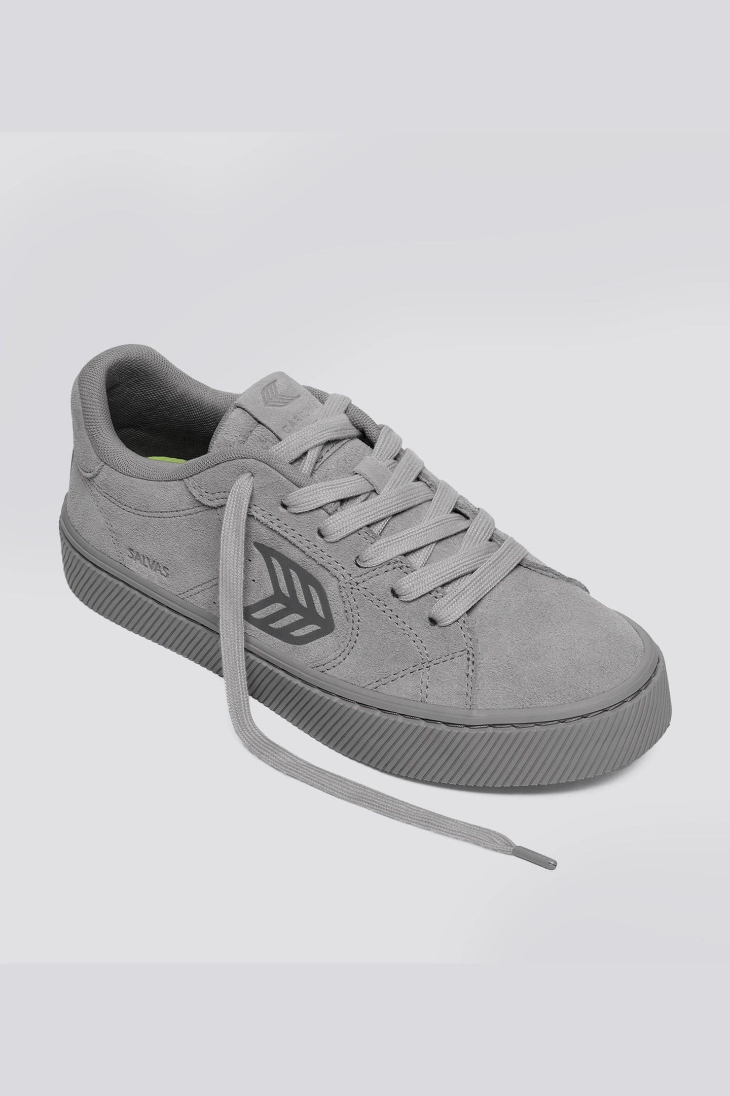 SALVAS SUEDE ALL LIGHT GREY 5