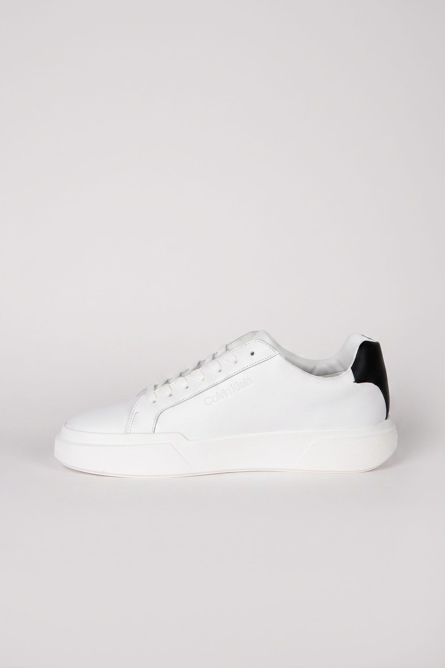 CHUNKY CUPSOLE LACEUP SHOES BRIGHT WHITE/BLACK 2