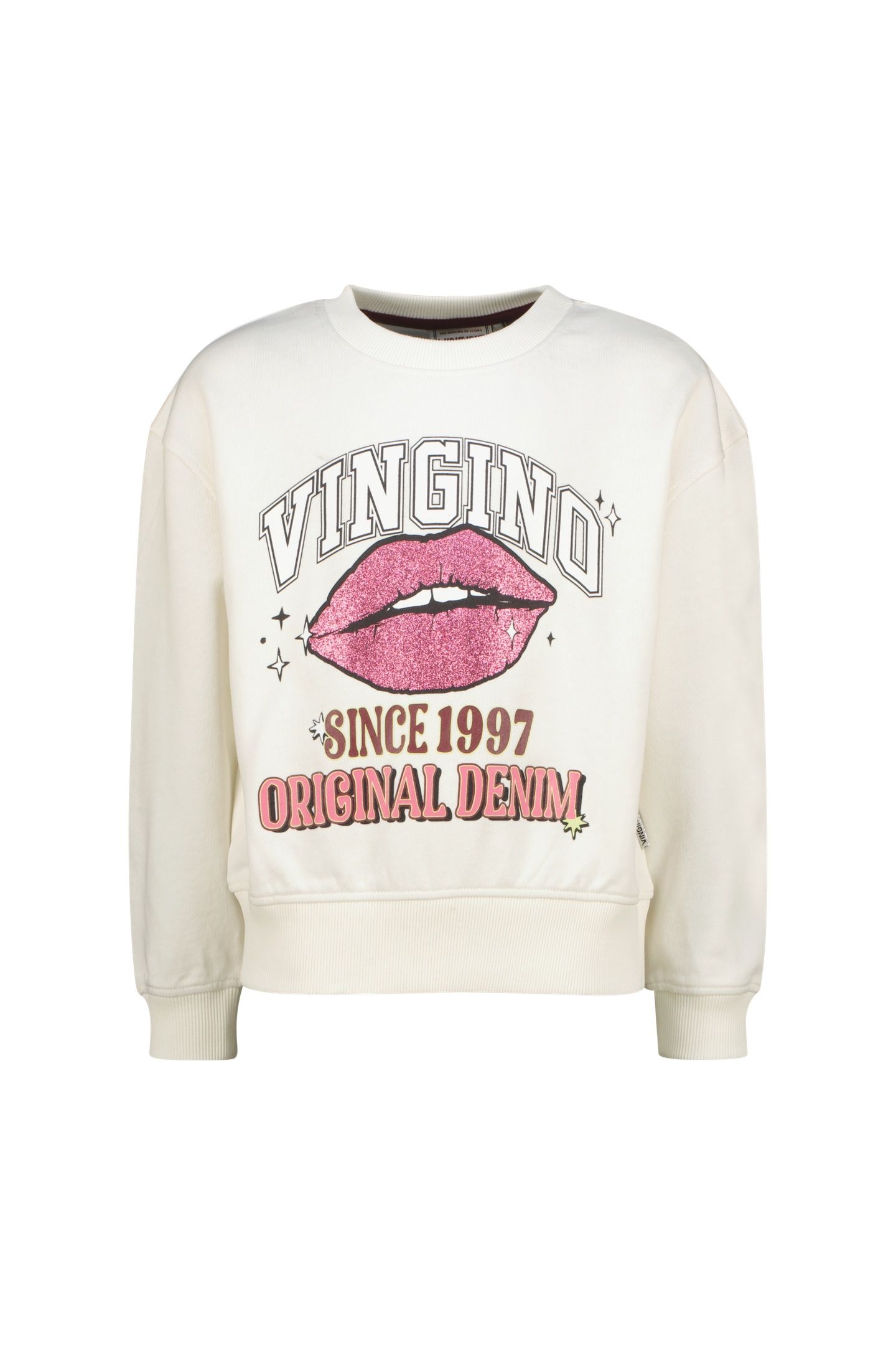 GIRLS NALIEN SWEATER SNOW WHITE 1